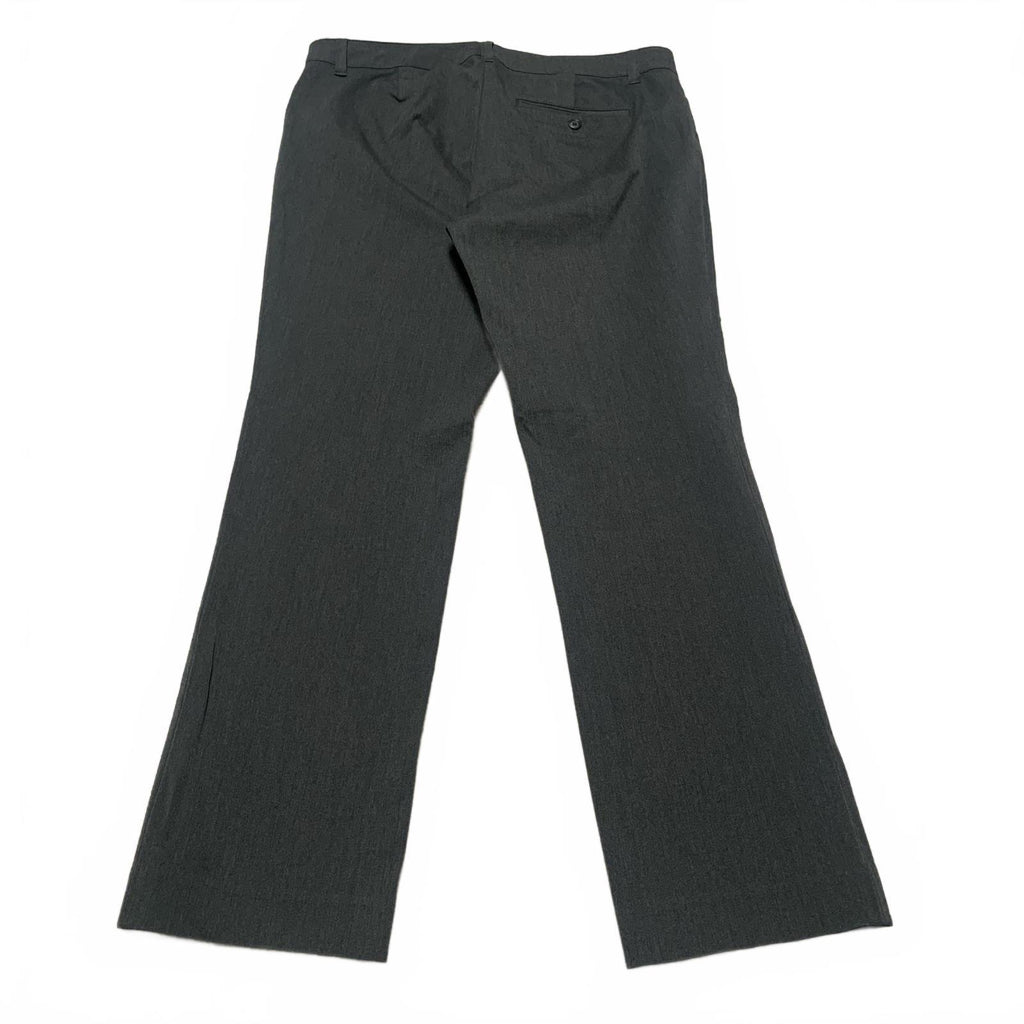 Pantalones de vestir Lauren Ralph Lauren Adelle para mujer, talla 10, color gris, ancho 34 x 28