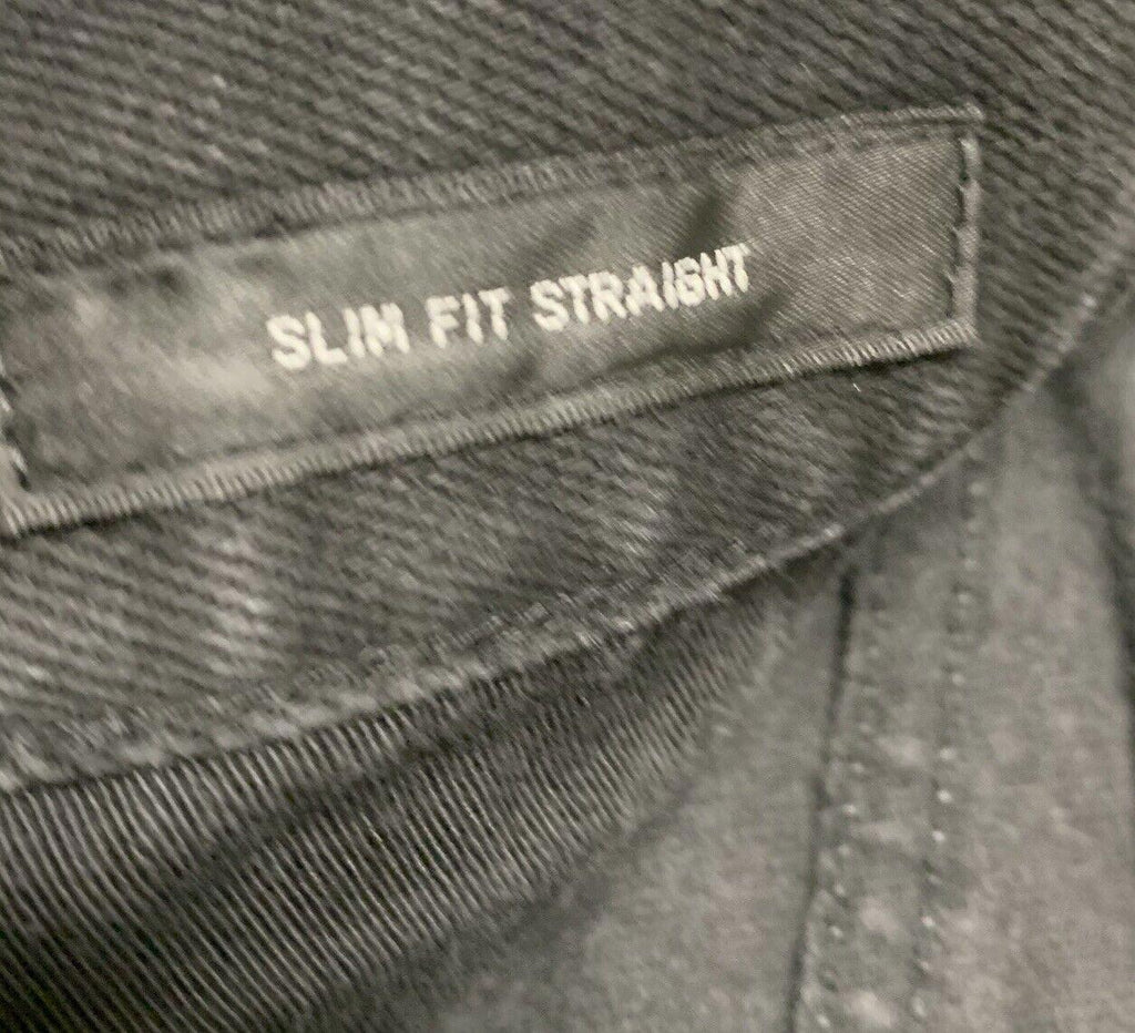 Vaqueros negros ajustados y rectos UNIQLO para niña, talla 5, de Japón