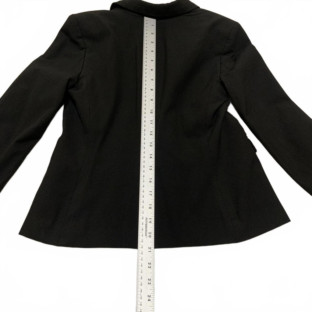 Chaqueta blazer negra Ann Taylor para mujer, talla 2, talla pequeña