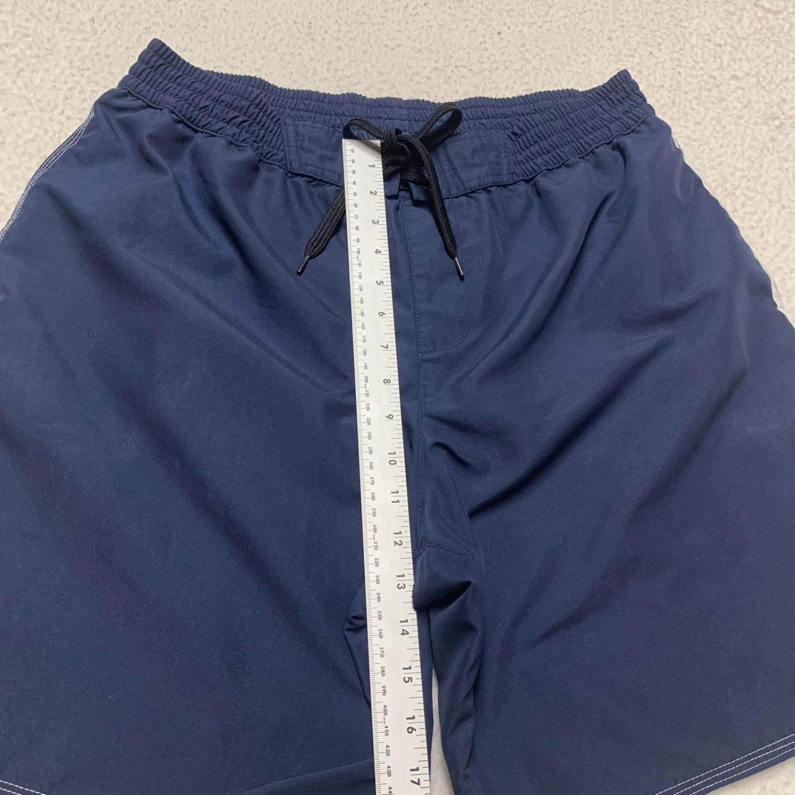 Bañador corto Adidas para hombre, talla XL, color azul marino, con forro (W33.5)