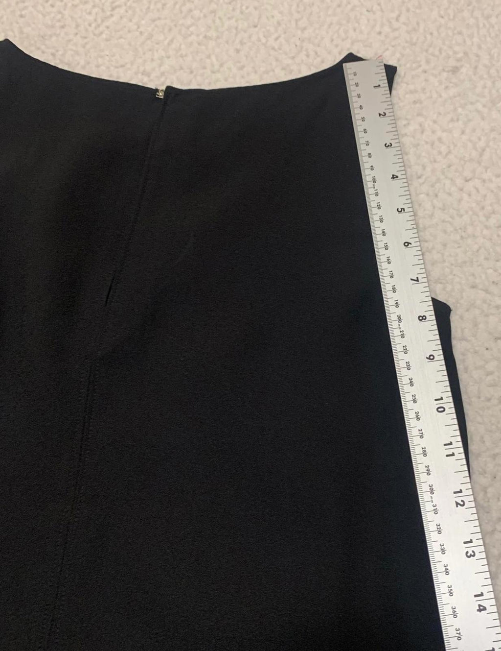 Blusa negra sin mangas Ann Taylor para mujer, talla extra pequeña