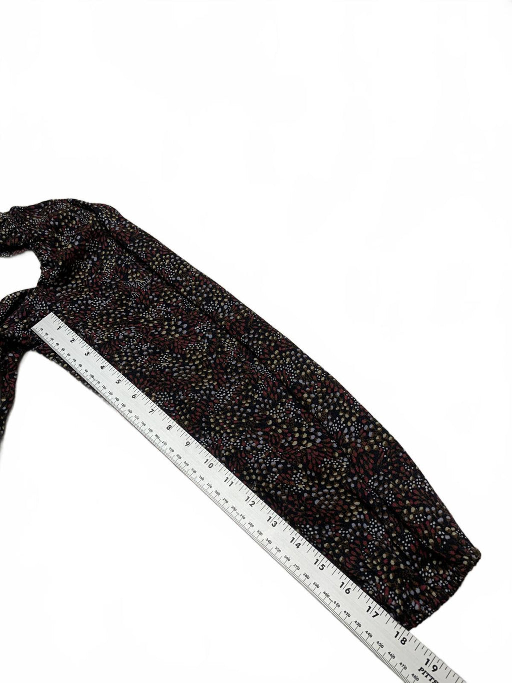 Vestido Wilfred de manga larga con estampado floral y hombros abullonados para mujer, talla 8