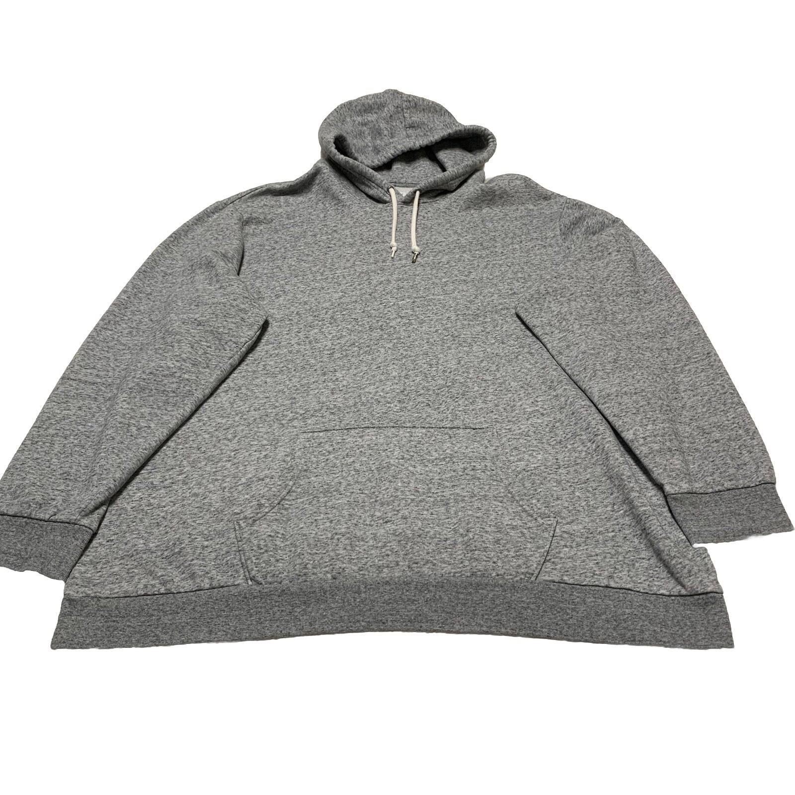 Sudadera con capucha y cordón ajustable en gris jaspeado de Old Navy para hombre, talla XXXXL