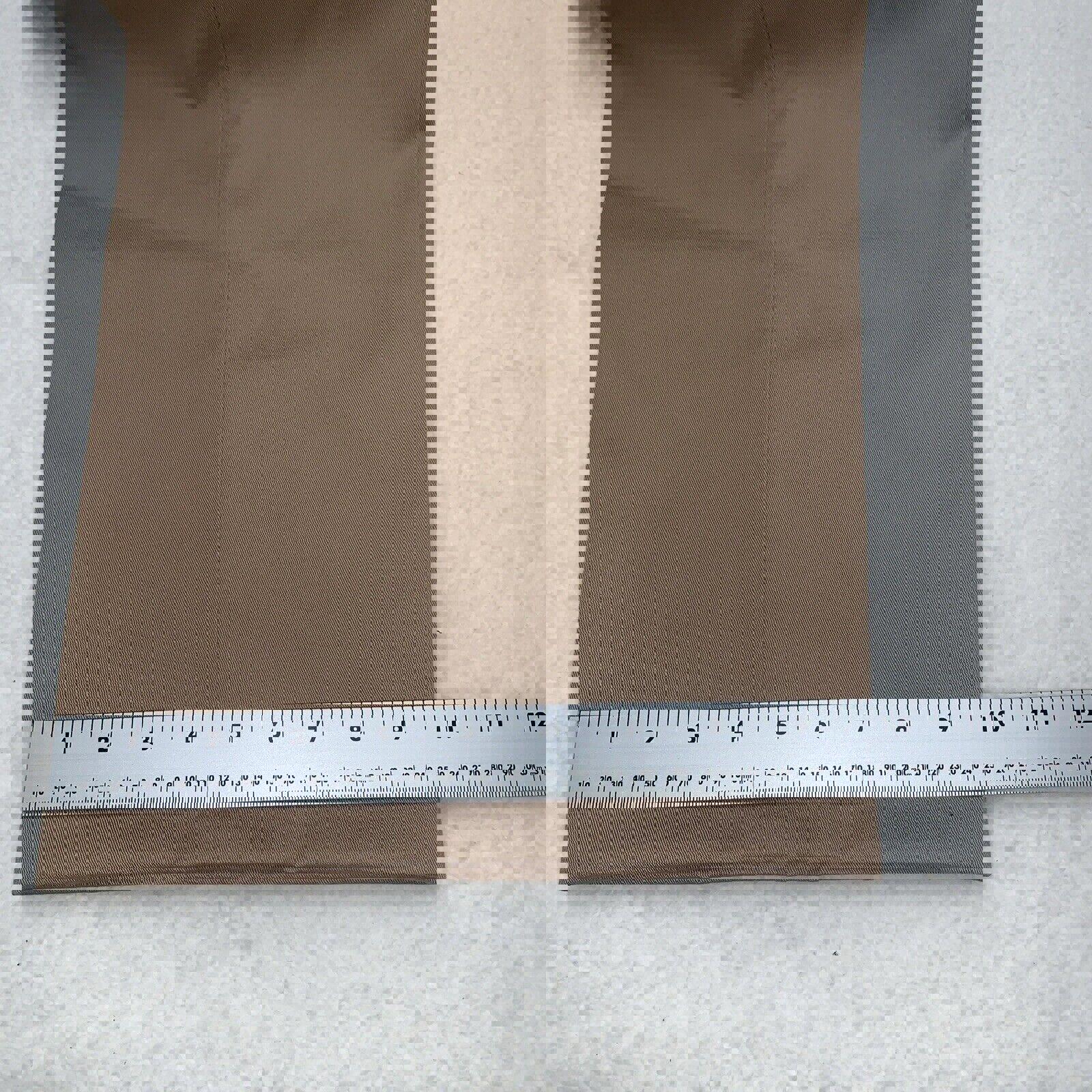 Pantalones de vestir LL Bean Chinos para hombre talla 42 ancho color caqui oscuro