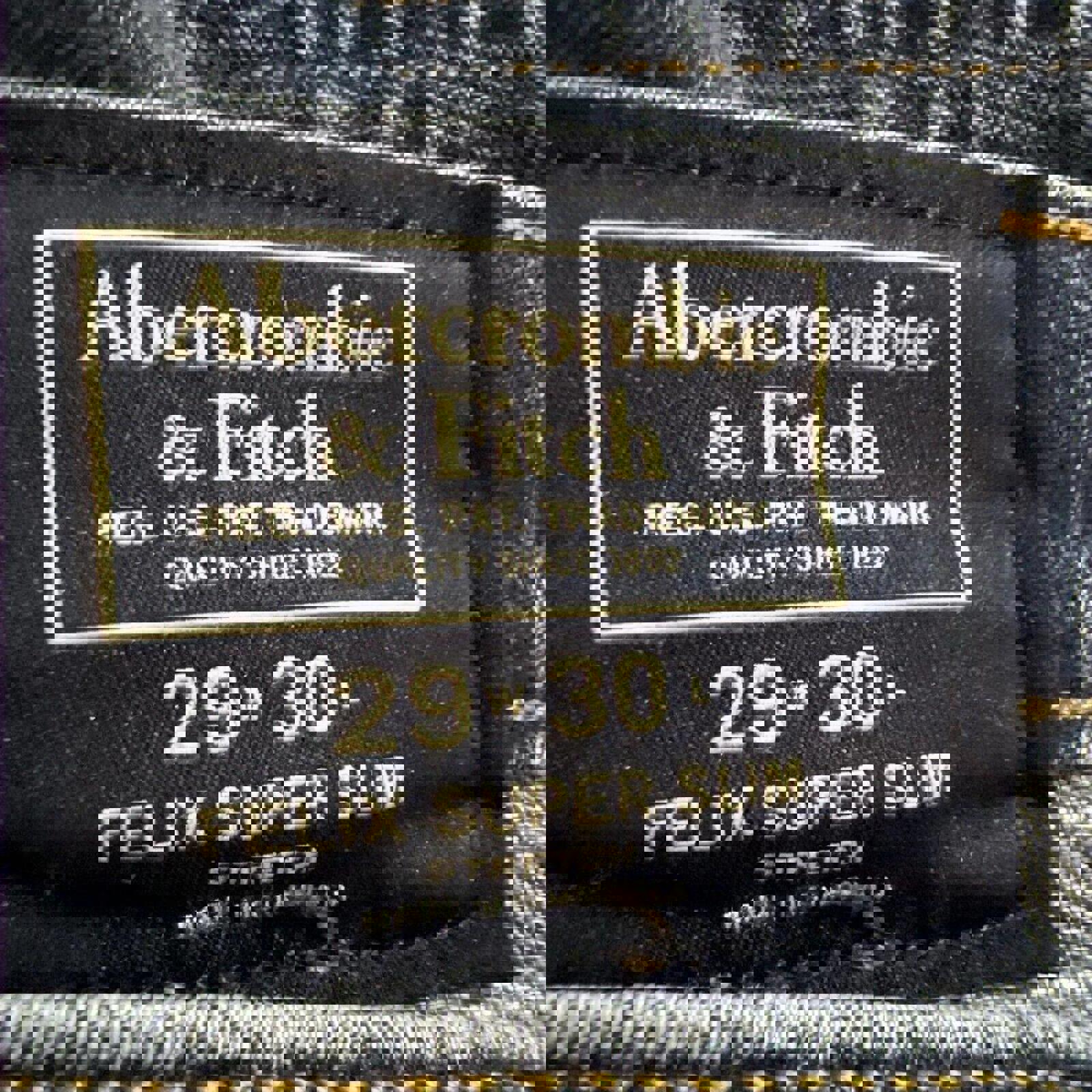Abercrombie & Fitch Men's Blue Jeans