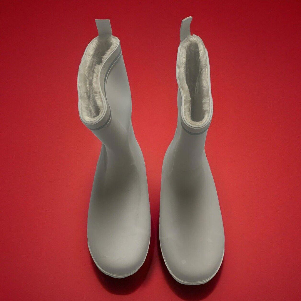 Botas de agua Tretorn Vinter Mayte para mujer, talla 42, con forro polar blanco