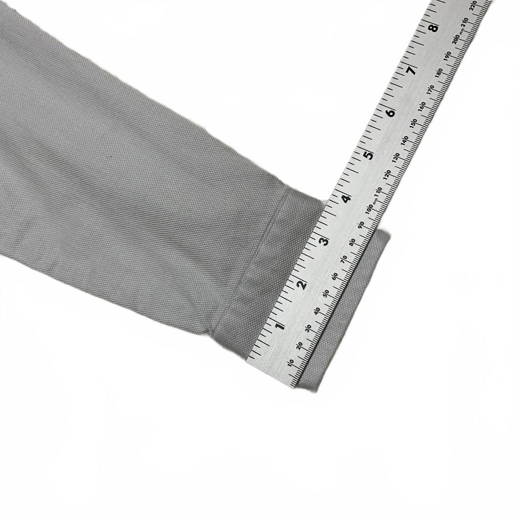 Camisa de vestir Blackberrys para hombre, talla L/40, azul grisáceo, corte entallado, 2 capas, ultra