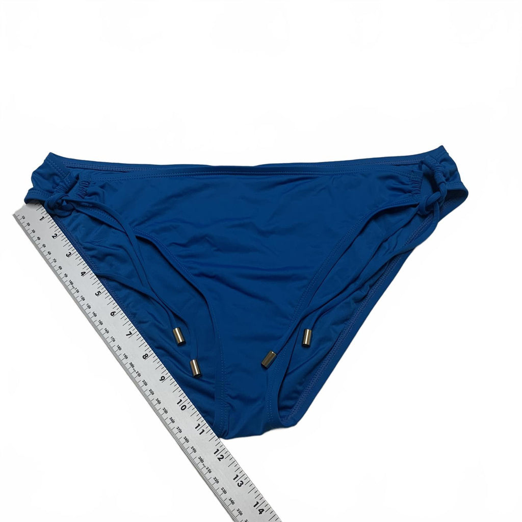 La Blanca - Bañador ajustable para mujer, talla 14, UPF 50+, color azul turquesa