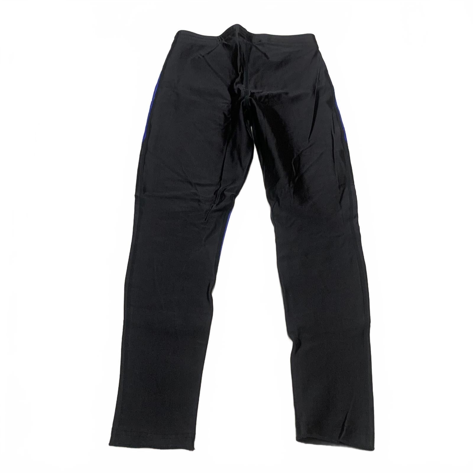 Pantalones deportivos Hot Chillys para hombre, talla grande, color negro y azul rey