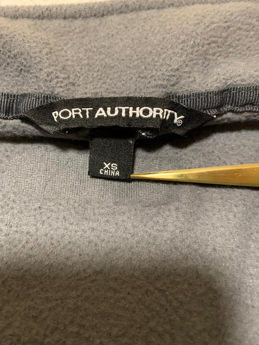 Port Authority Legoland California Resort Women's Size XS Gray Fleece Jacket