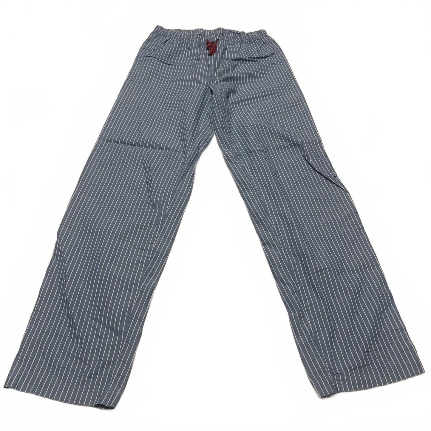 Cyrillus Paris Boys Sz 14A Blue Striped Lounge Pants Pajamas Cotton W25.5x29L