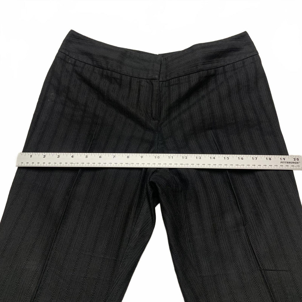 Pantalones cortos a rayas negros Ann Taylor para mujer, talla 10P o 12P, ancho 30 x 22