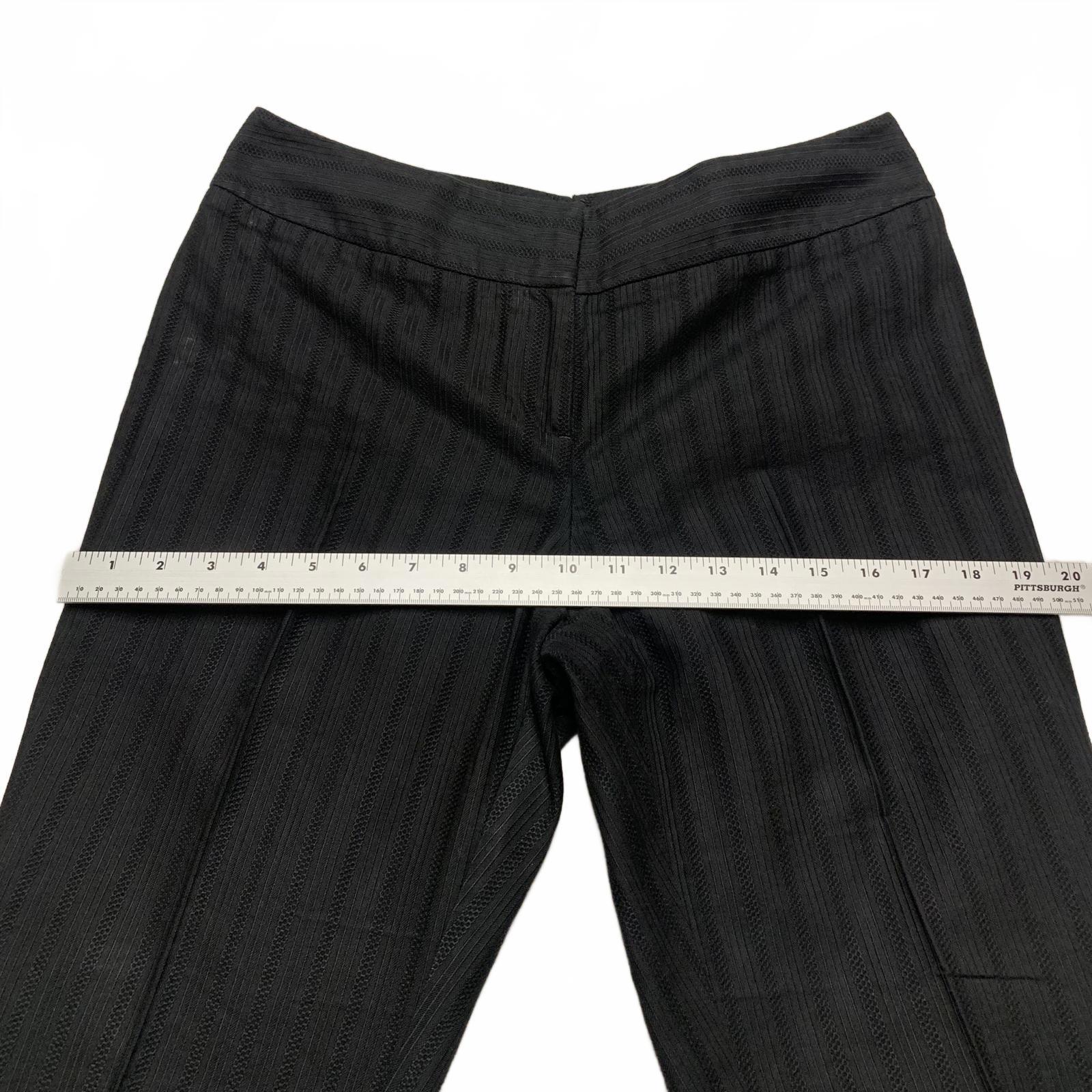 Pantalones cortos a rayas negros Ann Taylor para mujer, talla 10P o 12P, ancho 30 x 22