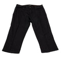 Royalty By YMI Woman Size 16 Cropped Black Jeans Stretch Denim