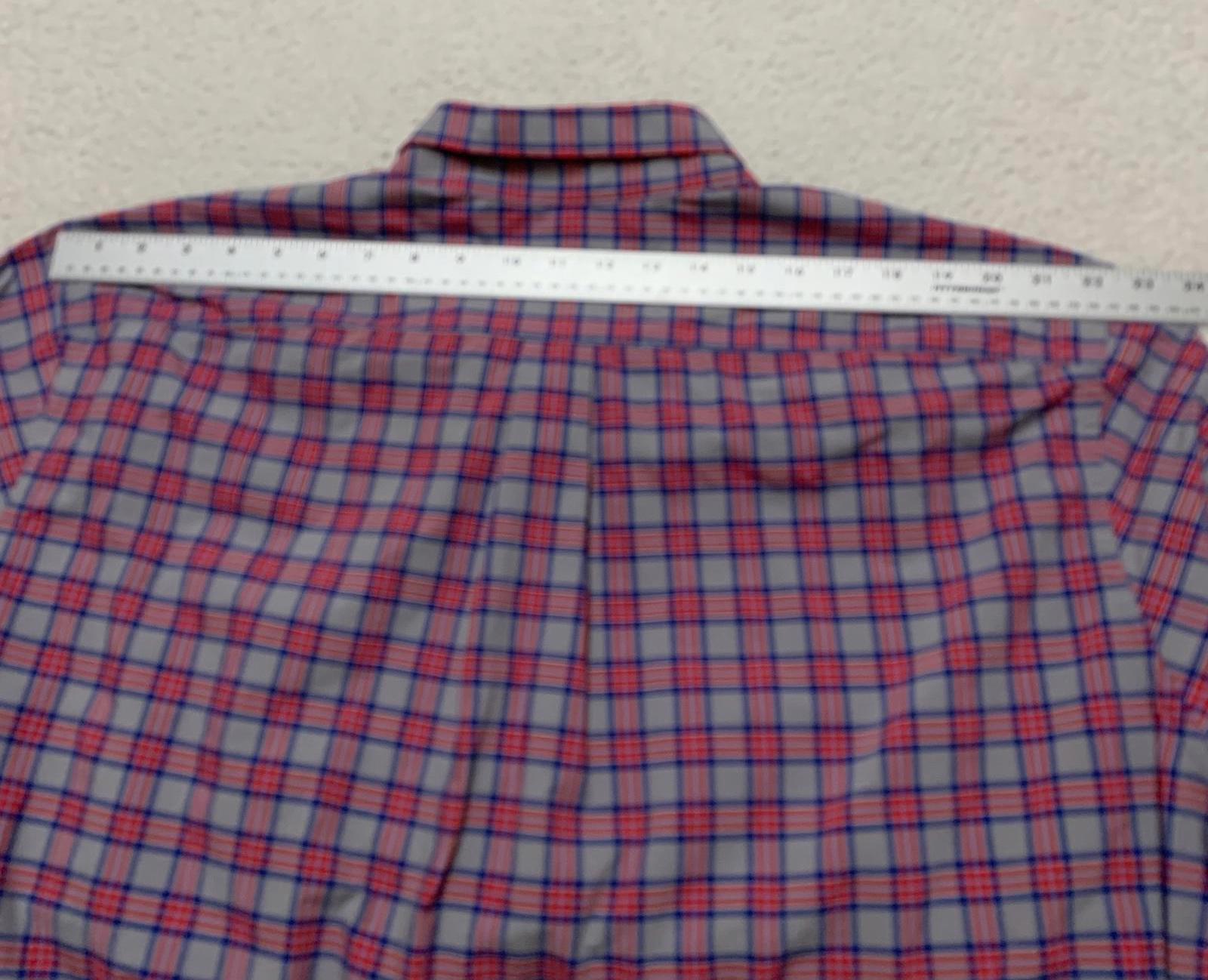 Camisa clásica con botones Murray de cuadros rojos para hombre, talla XXL, de Vineyard Vines