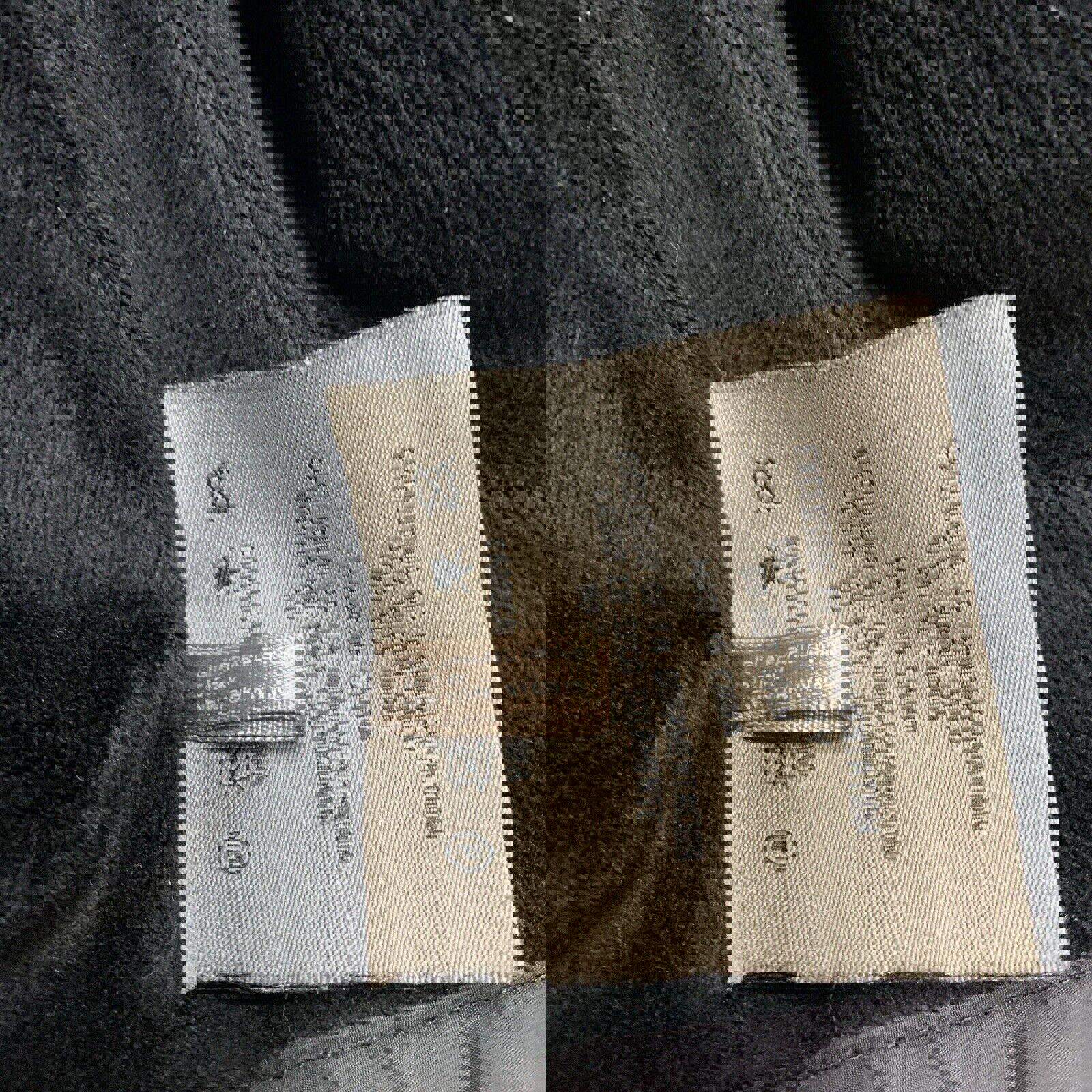 MARC New York Andrew Marc Abrigo acolchado de invierno negro de piel sintética XL para mujer