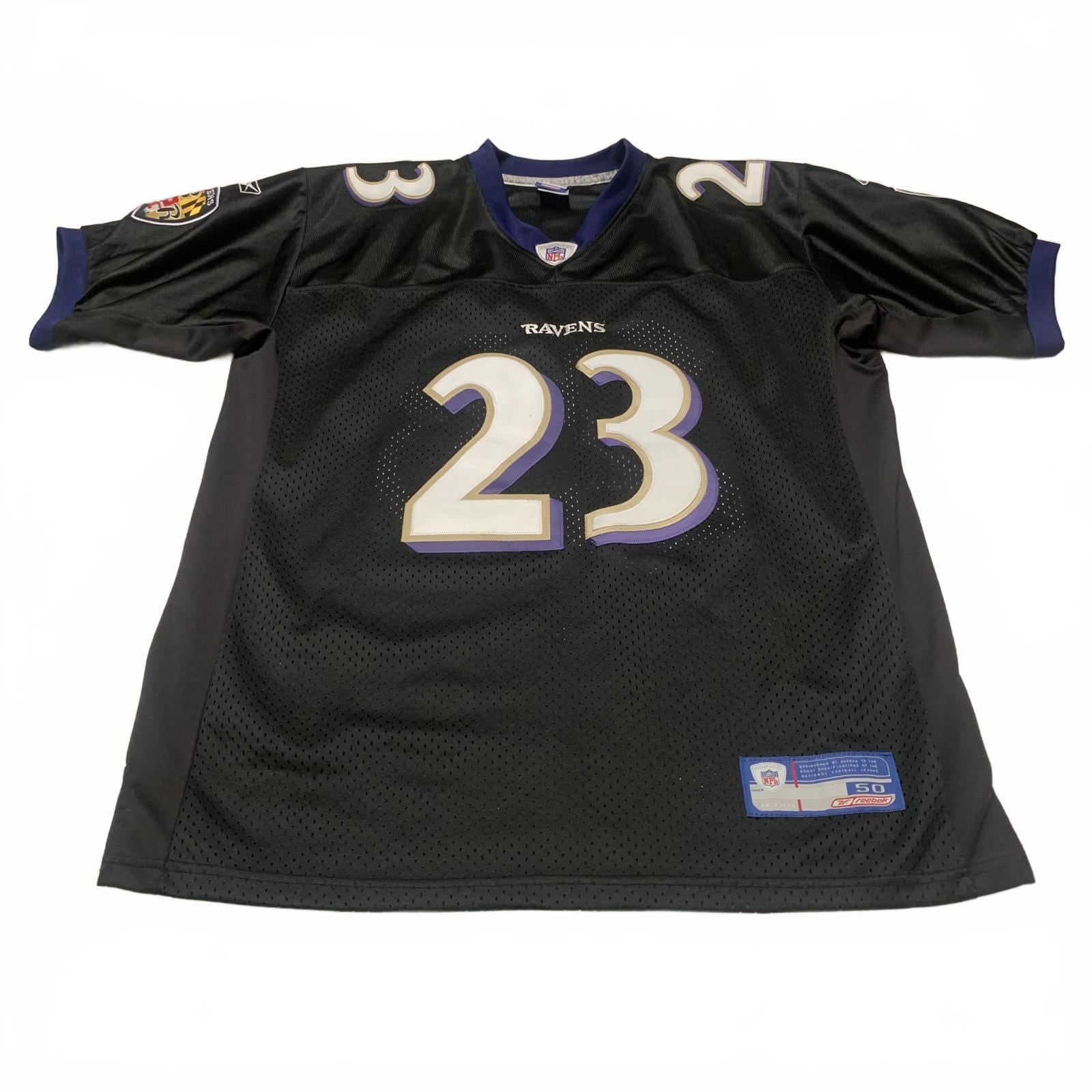Camiseta Reebok Willis McGahee de los Baltimore Ravens talla 50 auténtica