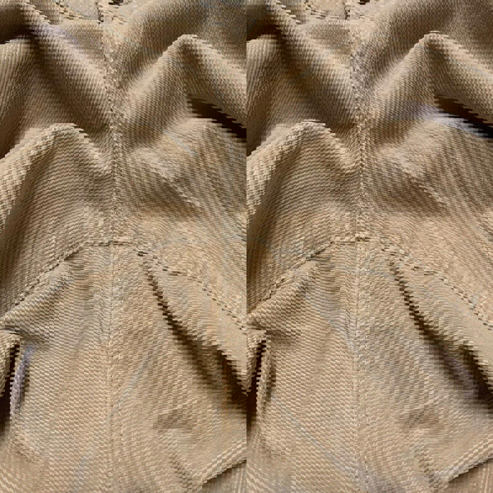 Pantalones Jegging Talbots de pana color canela para mujer, talla 14, con curvas