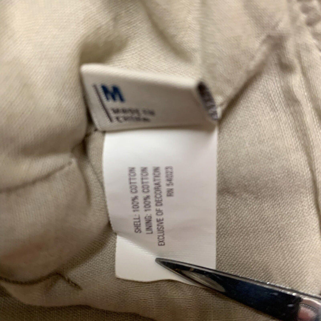 Gorra de pescador Old Navy con laterales a presión y diseño de cubo Explorer para niños, talla M, color beige