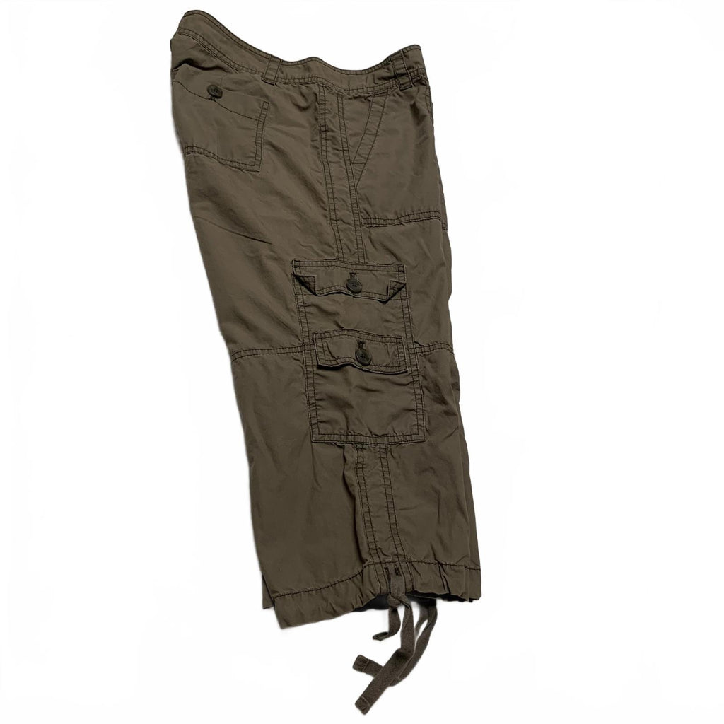 Capris cargo Ann Taylor Loft para mujer, talla 4, marrón pequeño, para aventuras de acampada al aire libre