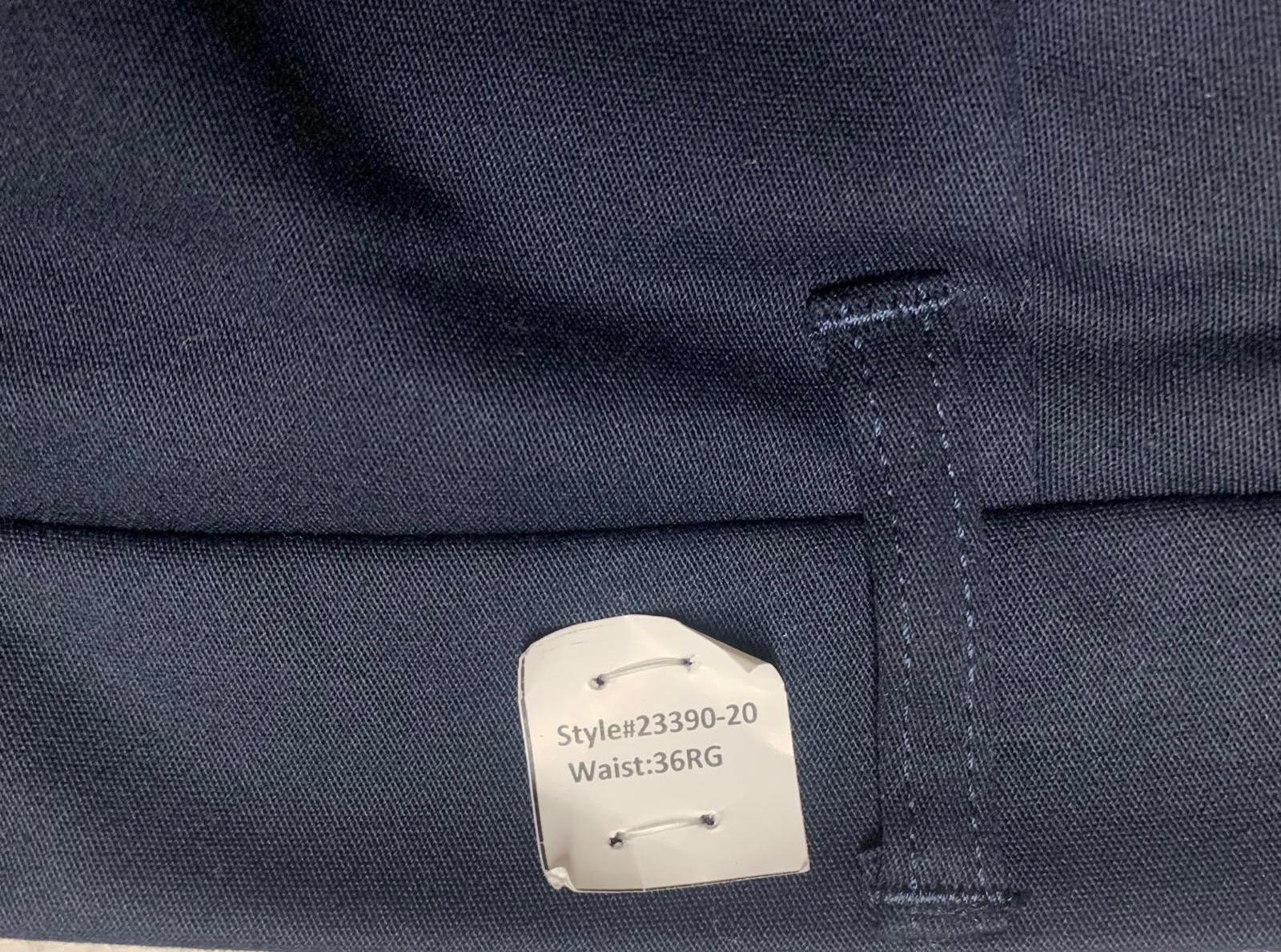 Pantalones Cintas Flex Pro para hombre, talla 4XL, ancho 60 x 31 L, azul marino, ropa de trabajo duradera