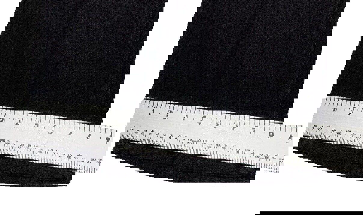 Vaqueros negros recortados Royalty By YMI para mujer, talla 16, denim elástico