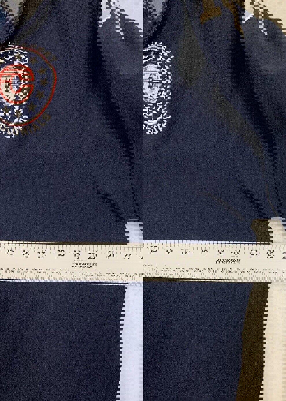 Chaqueta cortavientos impermeable Under Armour para hombre, talla M, New Jersey Colonials Hockey