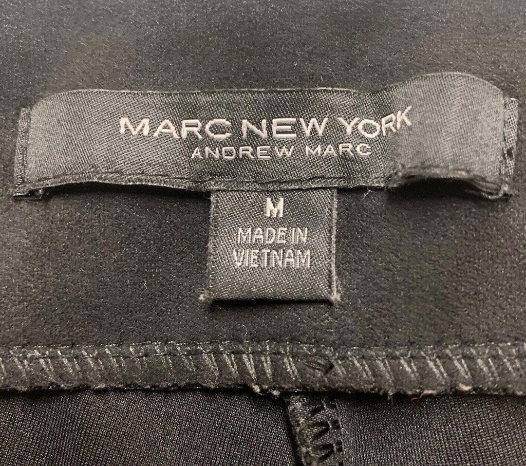 Pantalones negros con estampado de serpiente para mujer de Andrew Marc NY M