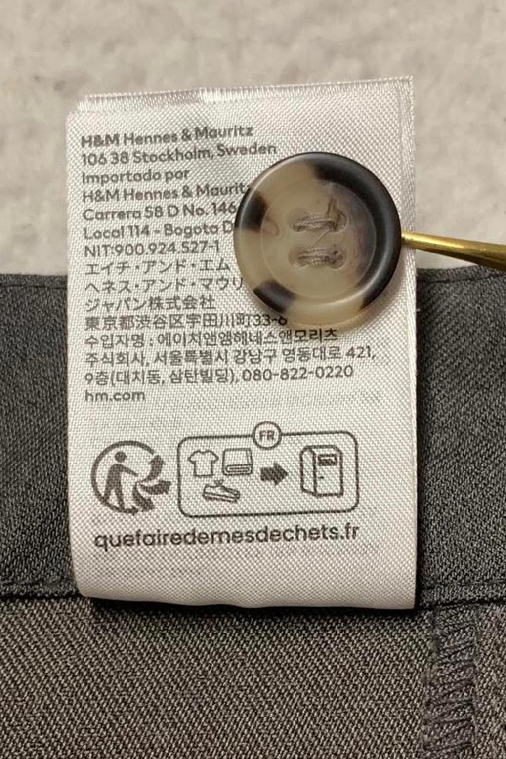 Minifalda plisada gris para mujer, talla XL, colección Conscious de H&amp;M, W42