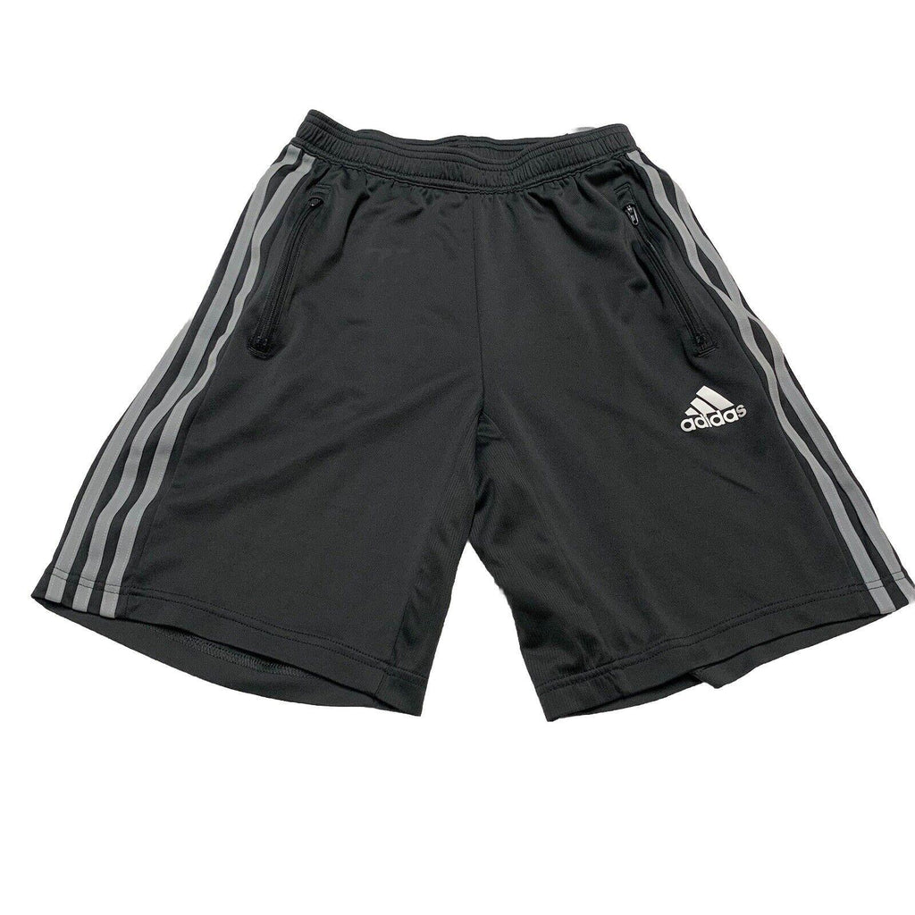 Pantalones cortos Adidas Primeblue talla S gris Designed 2 Move 3 rayas