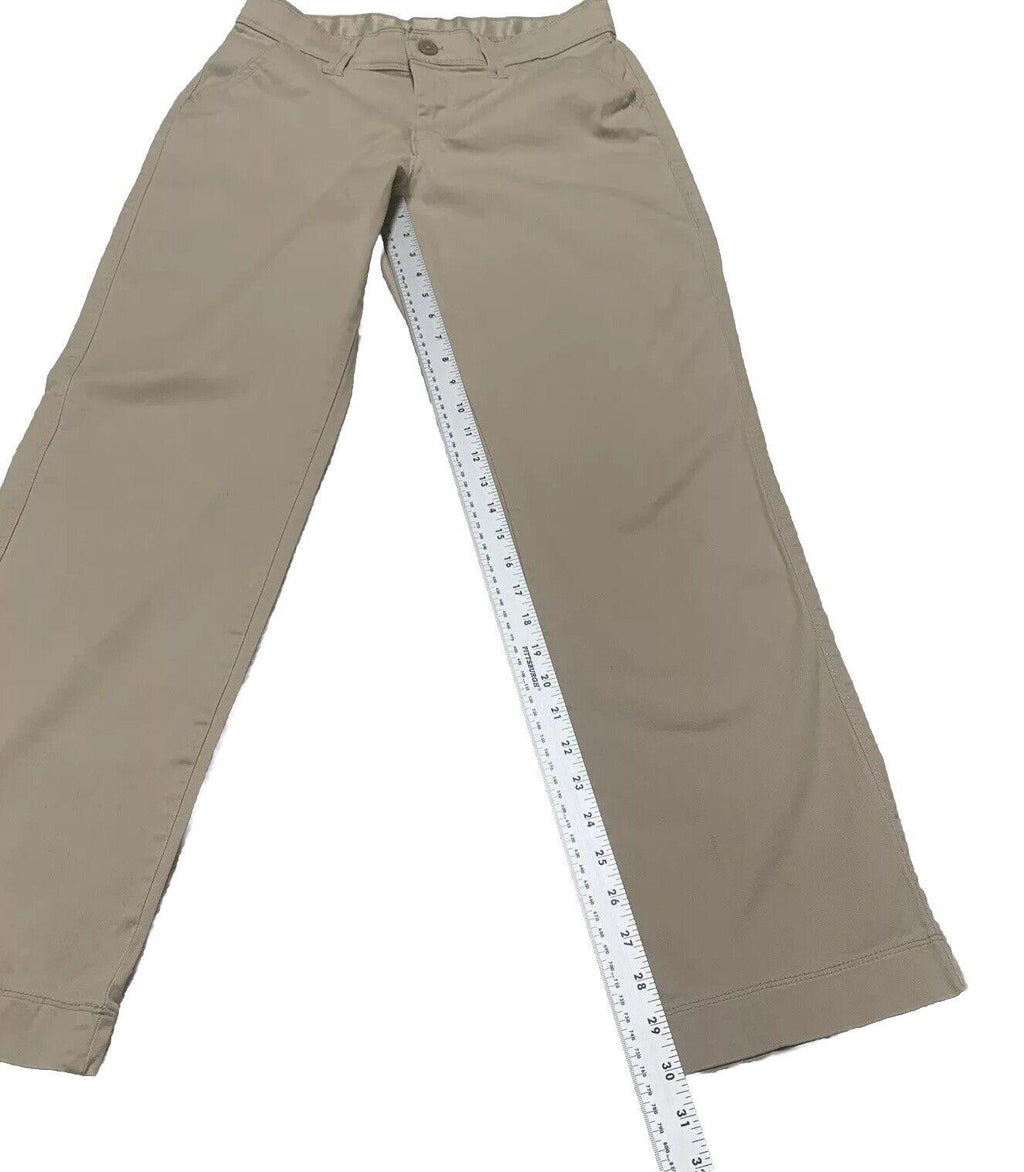 Pantalones vaqueros Lee Sinfully Soft de tiro medio y pierna recta para mujer, talla mediana, color beige