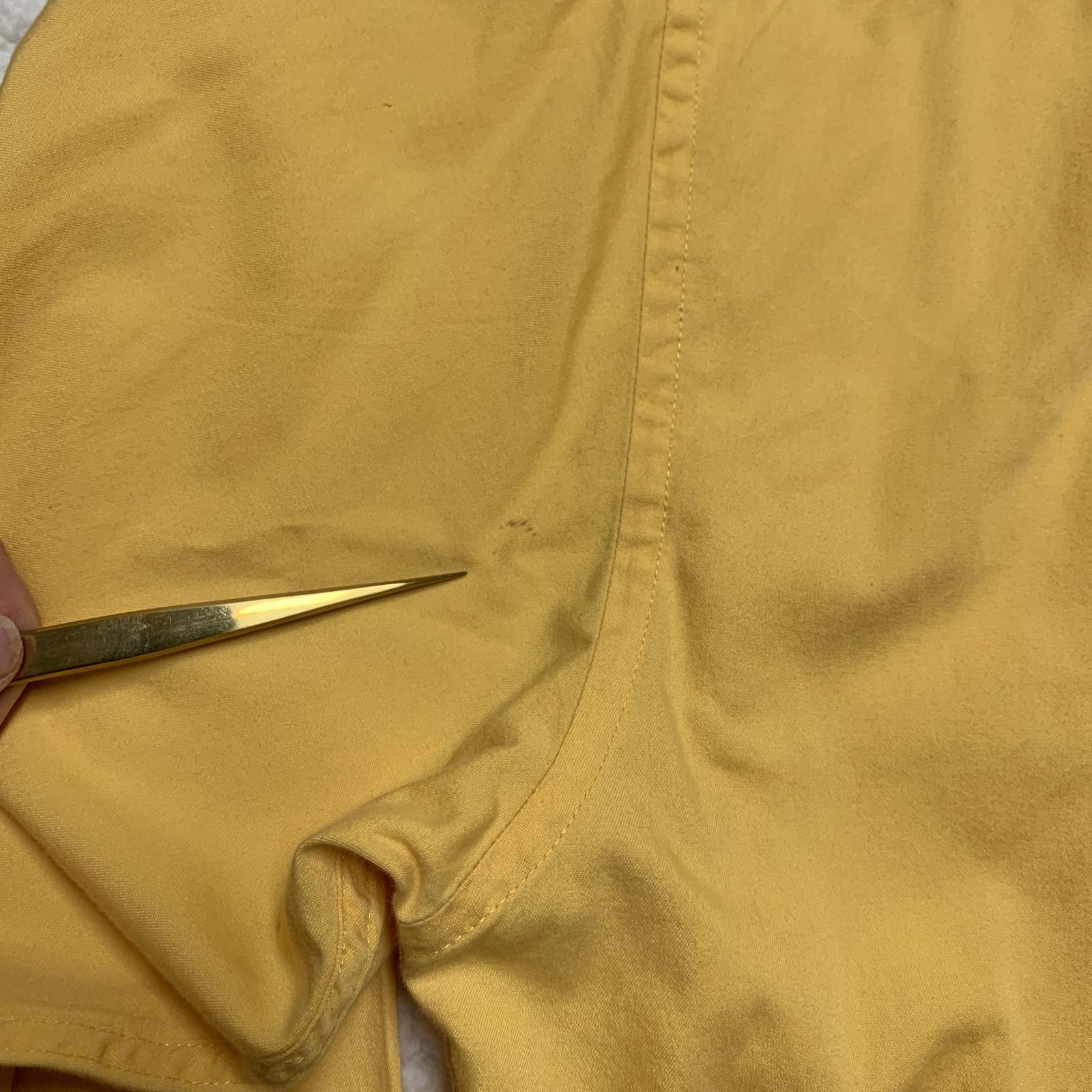 Camisa amarilla con botones XXL de Tommy Hilfiger para hombre