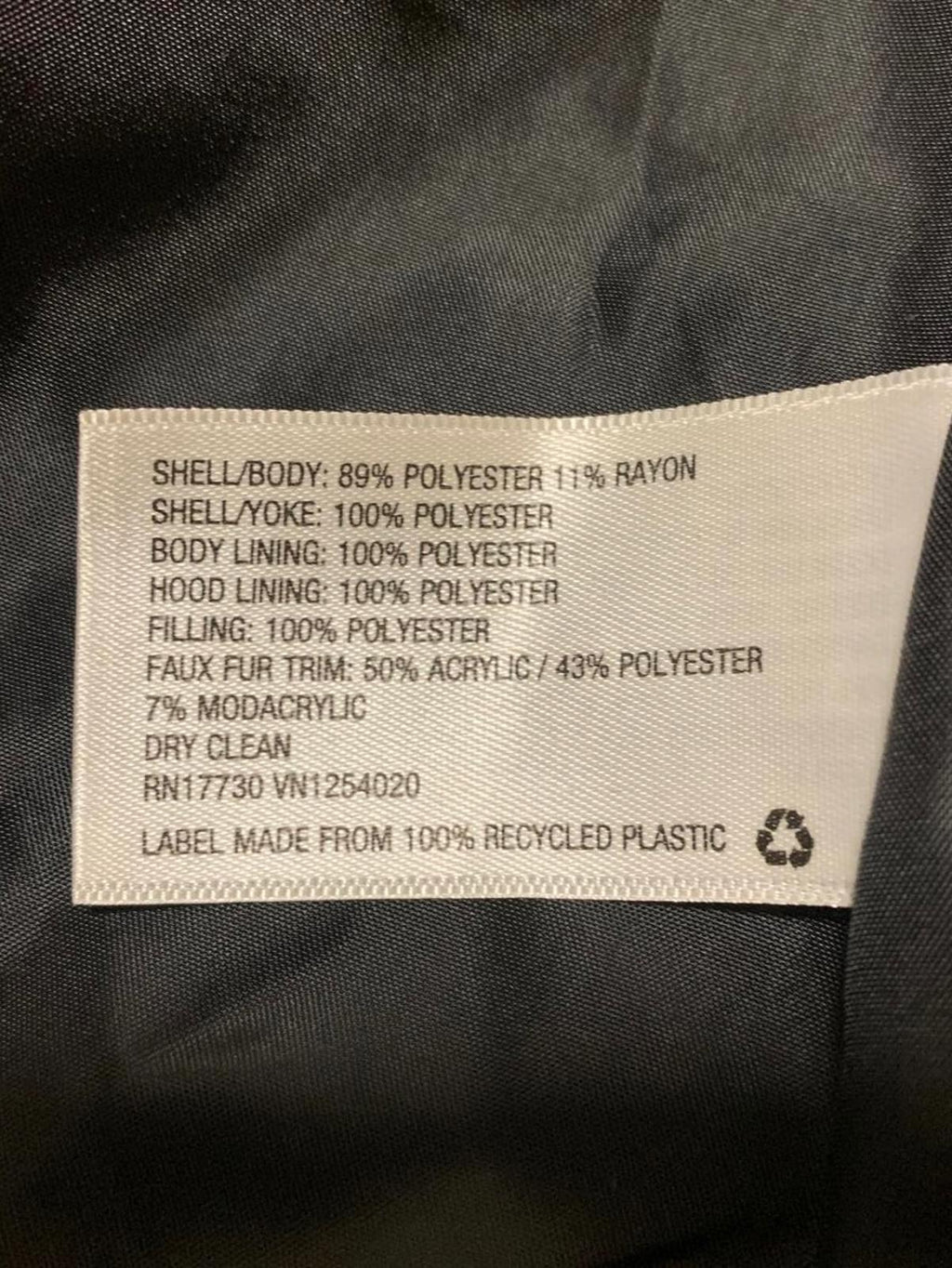 Chaleco de piel sintética Y2K Supply Co. para mujer, talla L, negro moteado, con capucha y cremallera