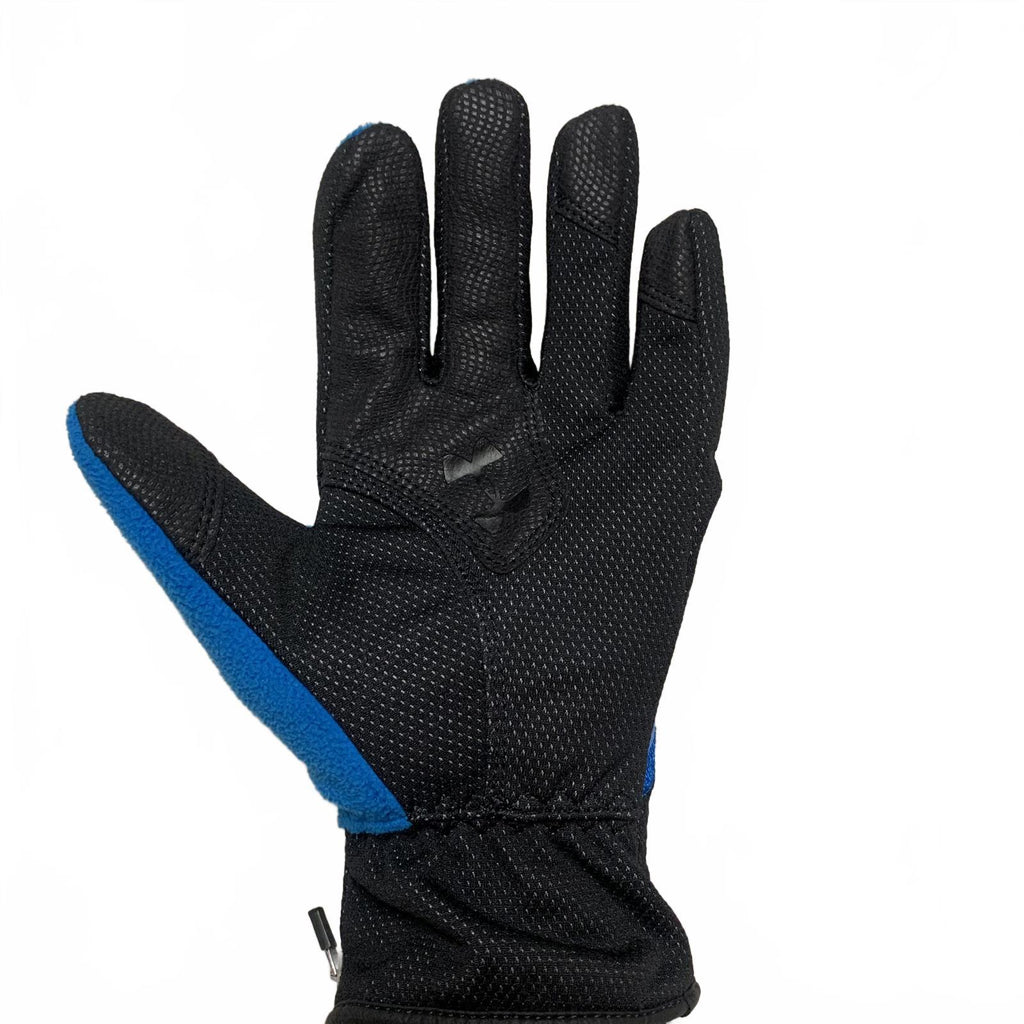 Guantes de rendimiento unisex Under Armour talla pequeña/mediana, negros y azules