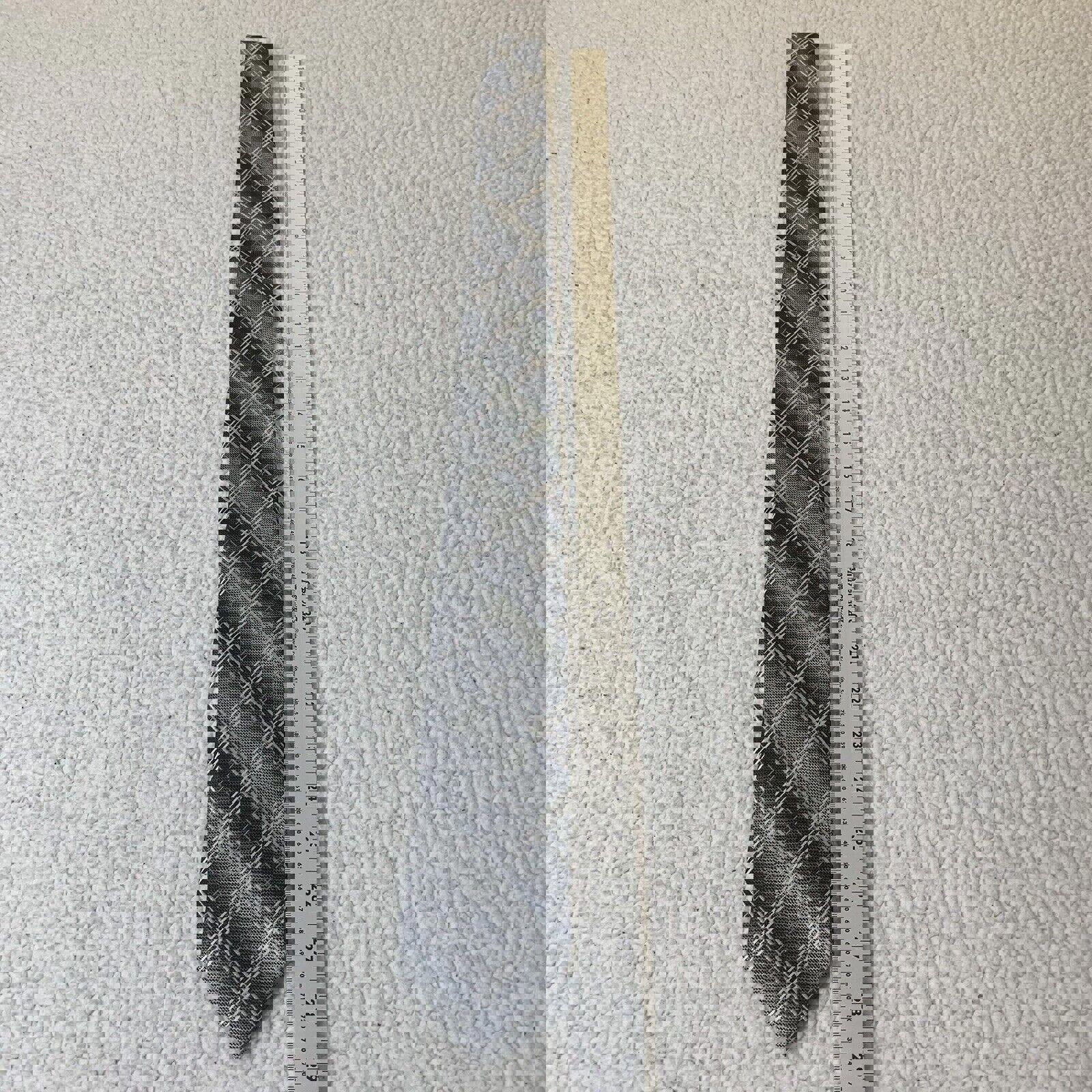 Corbata de hombre Valerio Garati, gris, negra, blanca, a cuadros, clásica