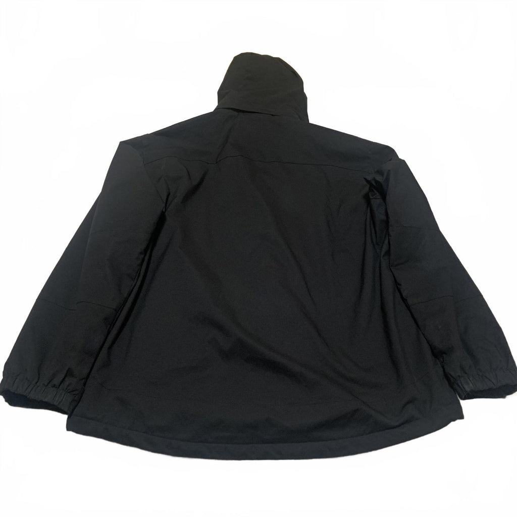 Free Country Men's Size X Large  Black Utility Jacket Hooded Coat  Warm Durable