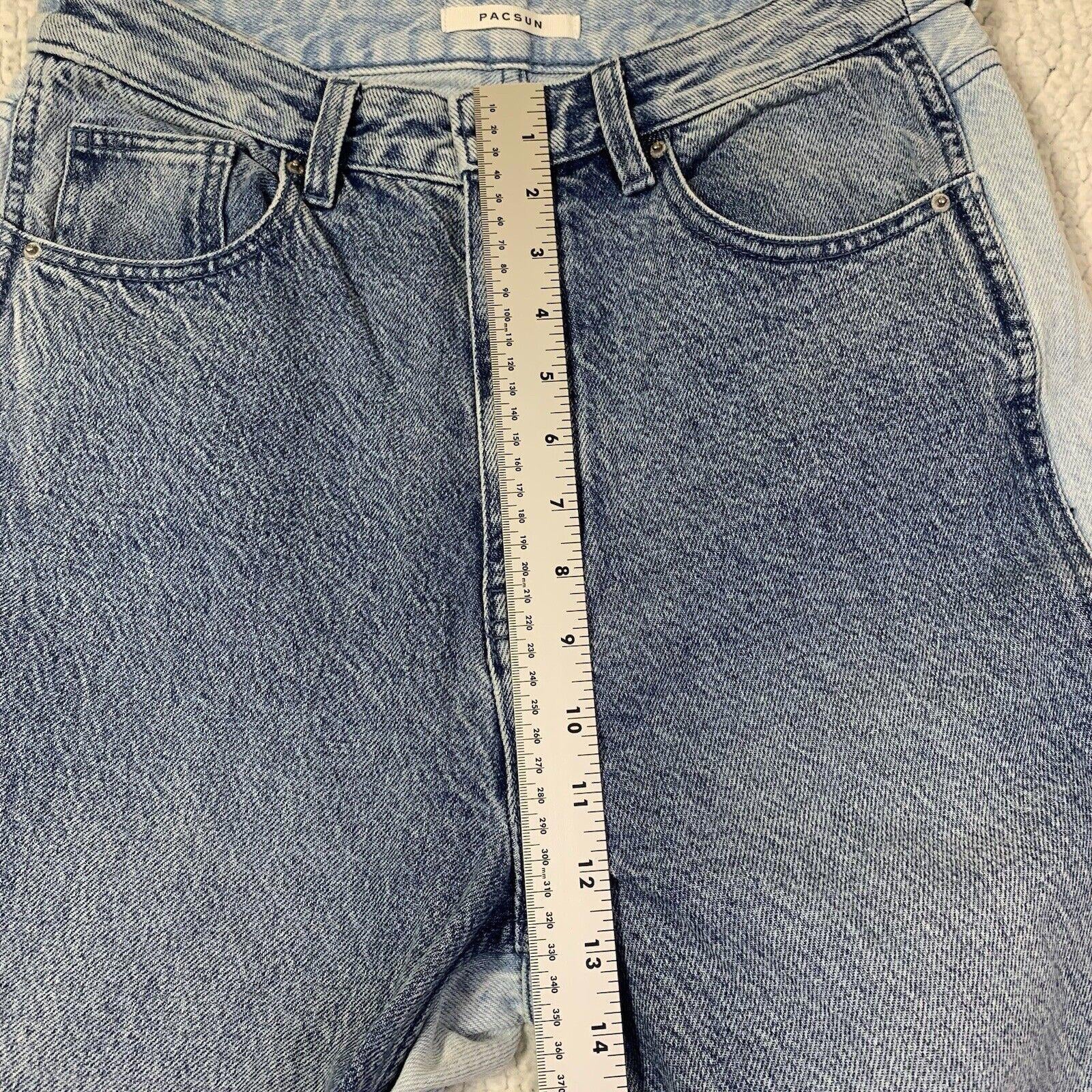 Vaqueros boyfriend PacSun de los años 90, talla 29, denim azul bicolor