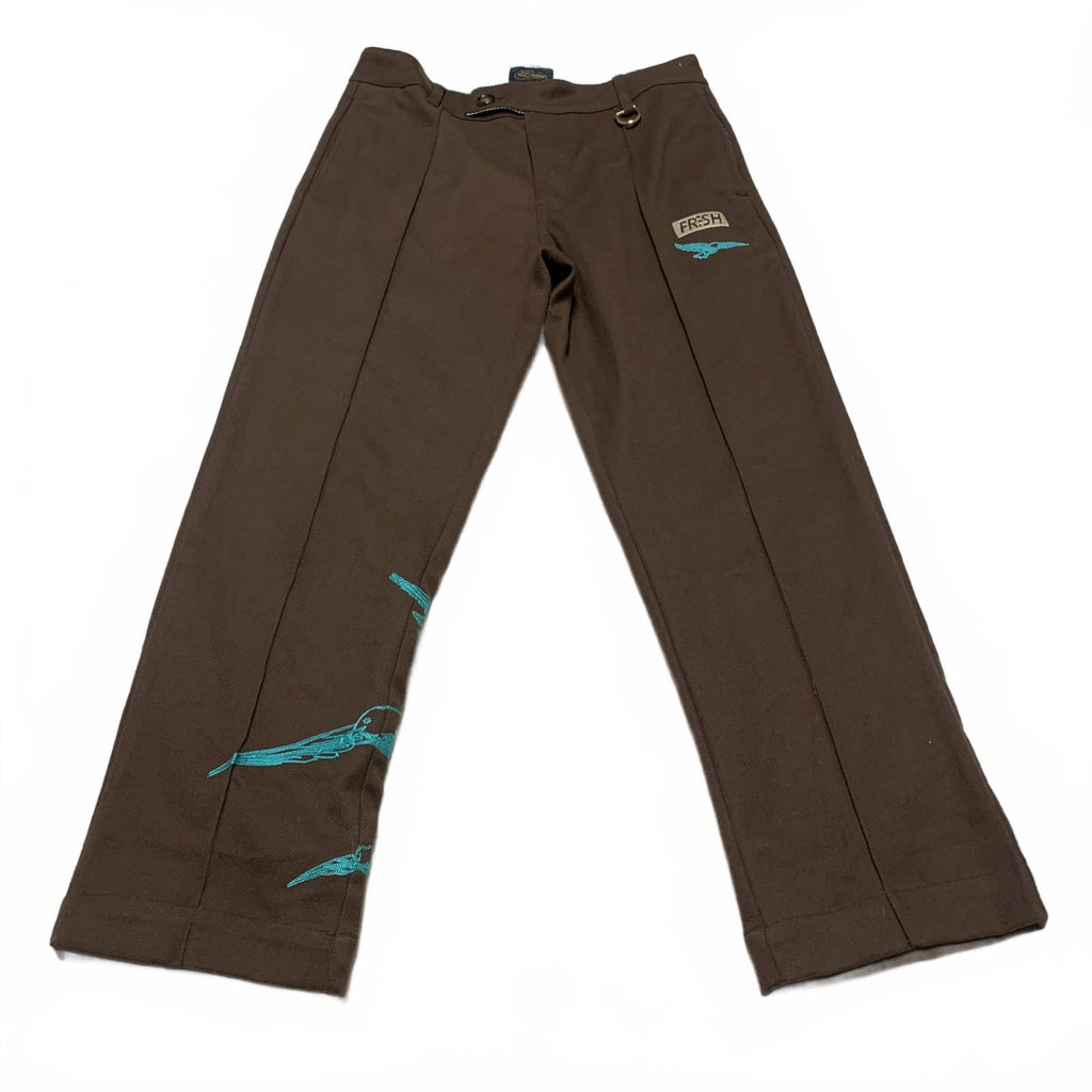 Pantalones marrones Sperry Top-Sider de FRSH para hombre, talla 30, ancho 29,5 x largo 26,5