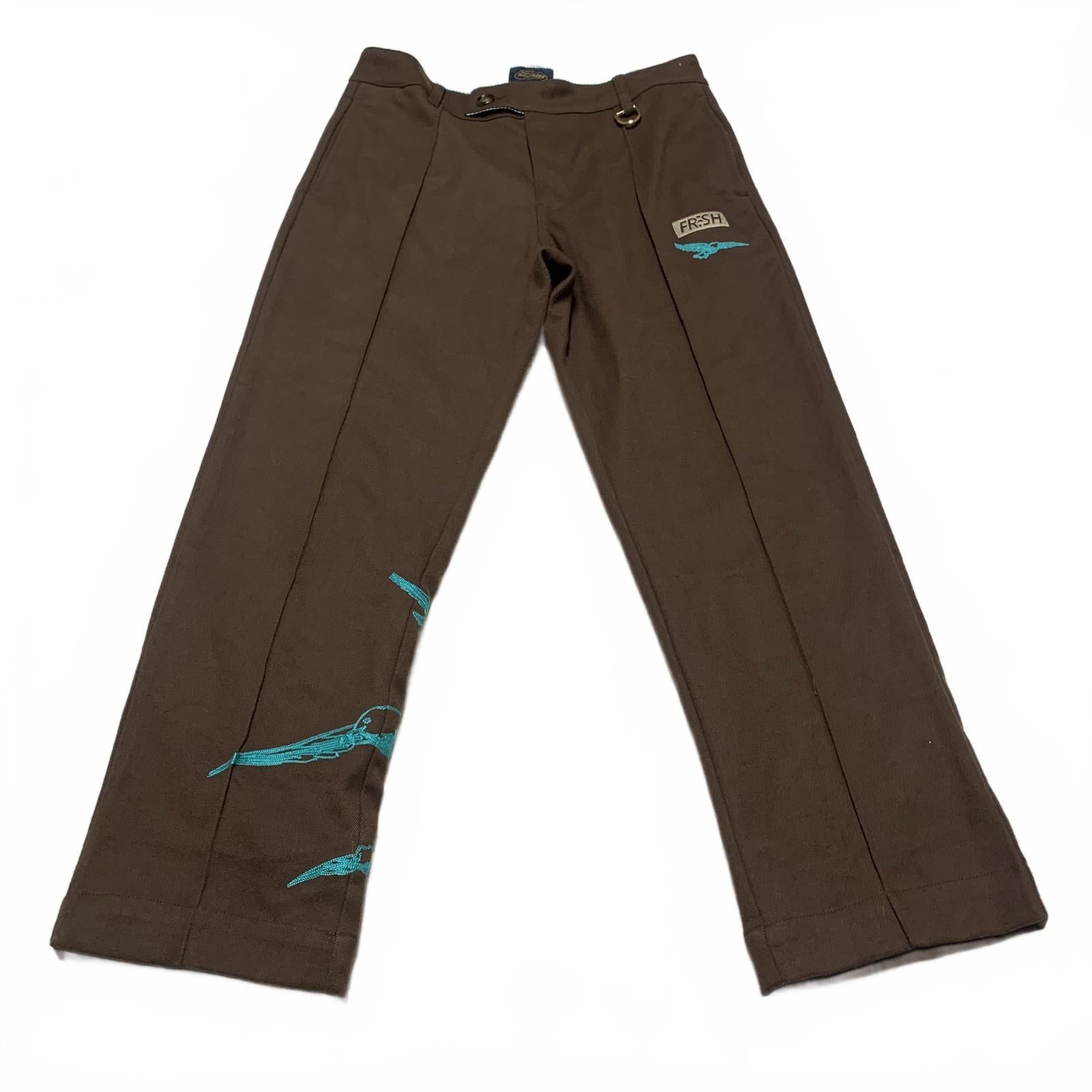 Pantalones marrones Sperry Top-Sider de FRSH para hombre, talla 30, ancho 29,5 x largo 26,5