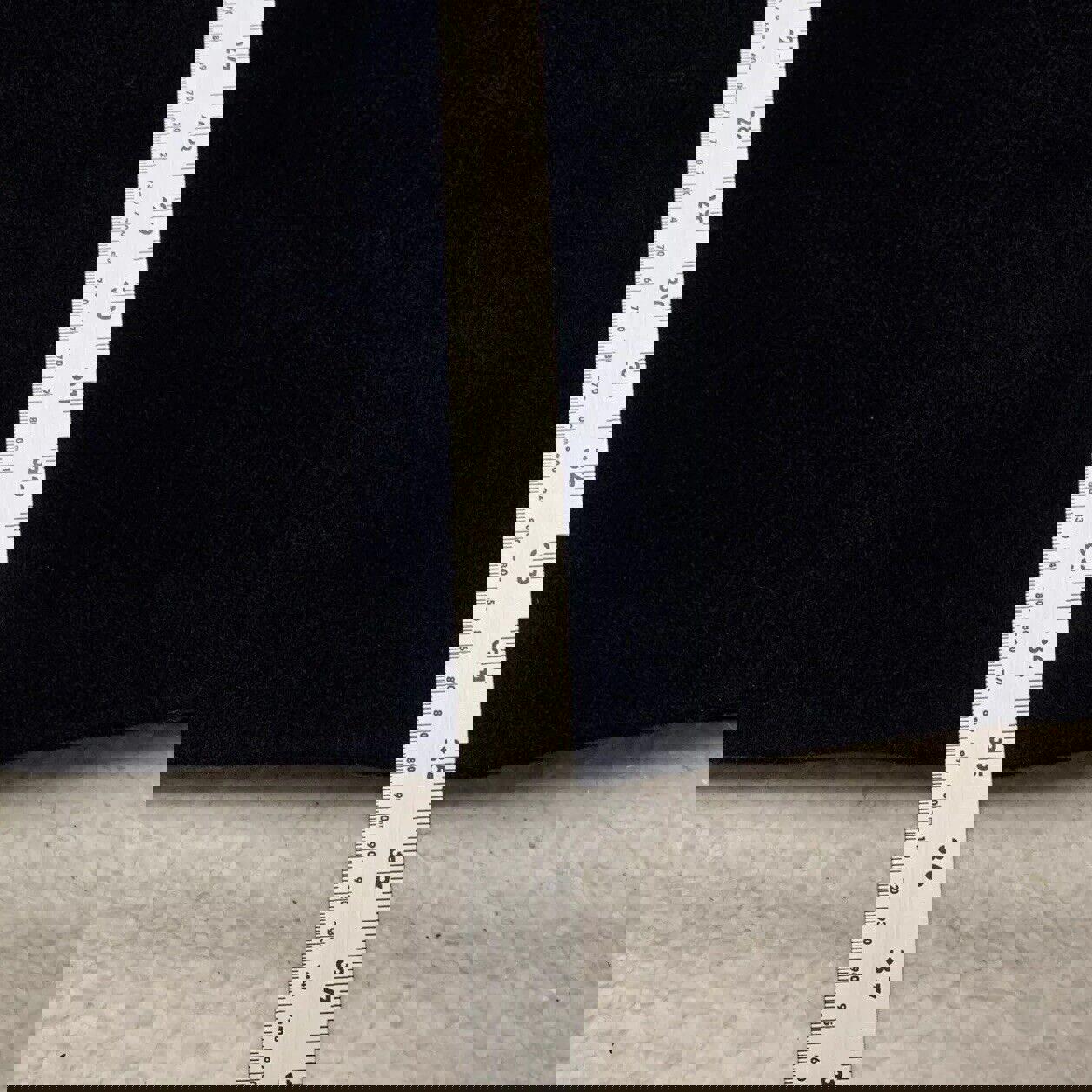 Abrigo largo clásico de lana negra de J Crew para mujer, talla 12