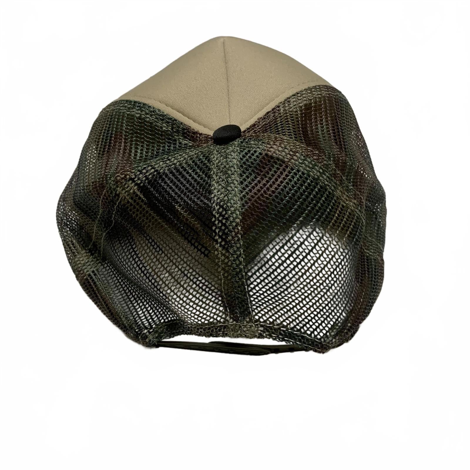 Gorra de camionero DISTRICT Street Team Studios para hombre, color verde camuflaje