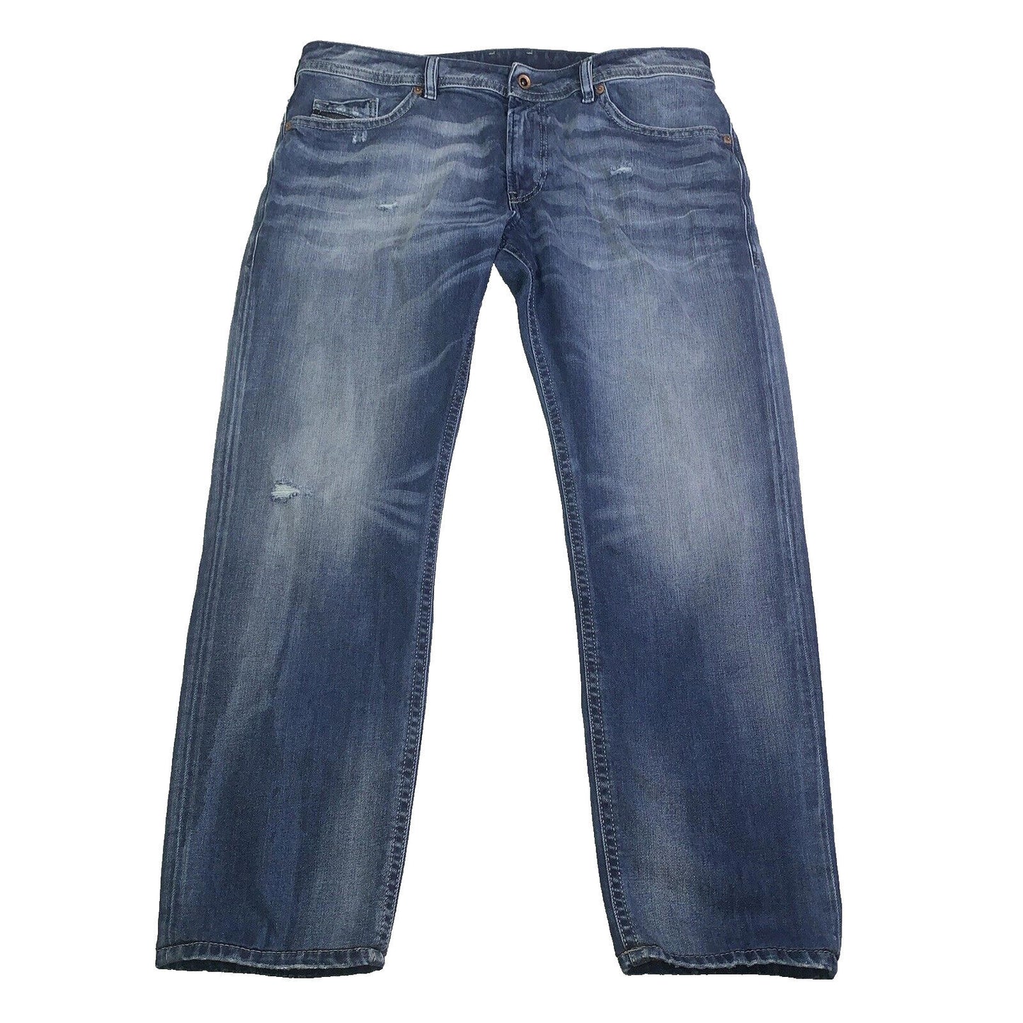 Men Diesel Thommer Jeans Size 38x32 Blue  Skinny 084DD
