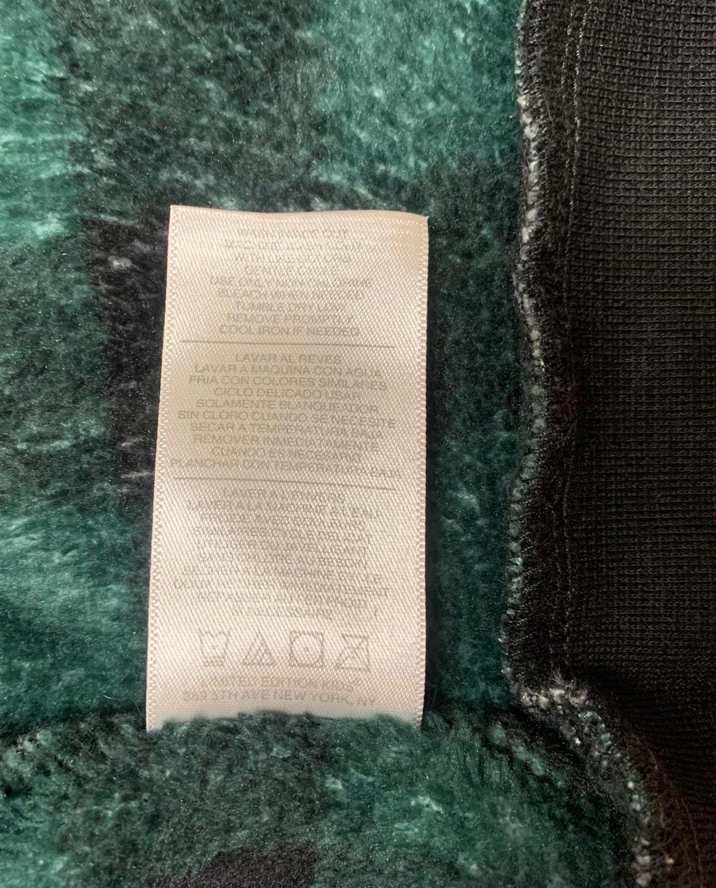 Chaleco polar a cuadros verde unisex Emporio Baby 0-3 meses