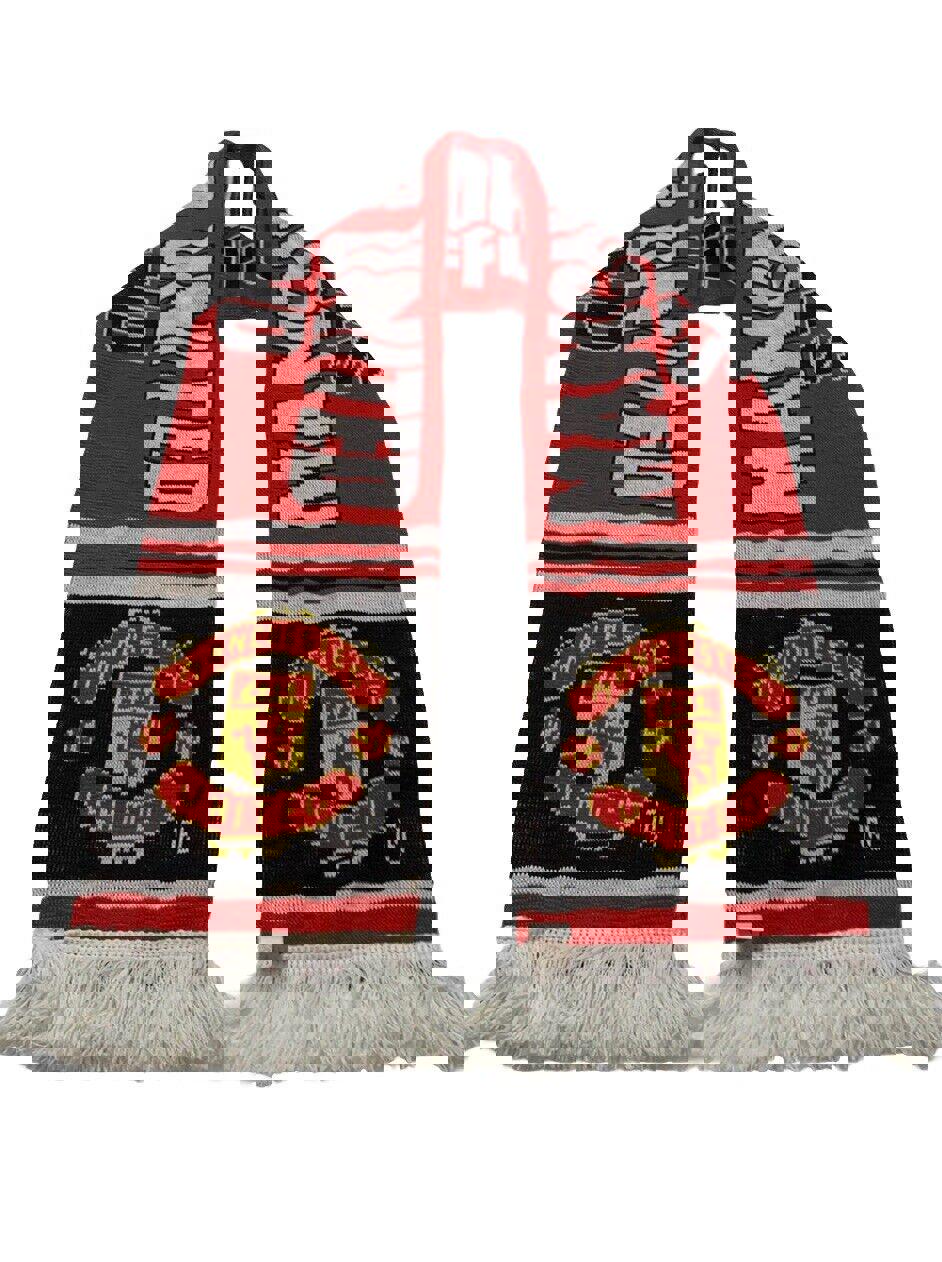 Bufanda del Manchester United Fútbol 2017-2018 Teatro de los Sueños Old Trafford