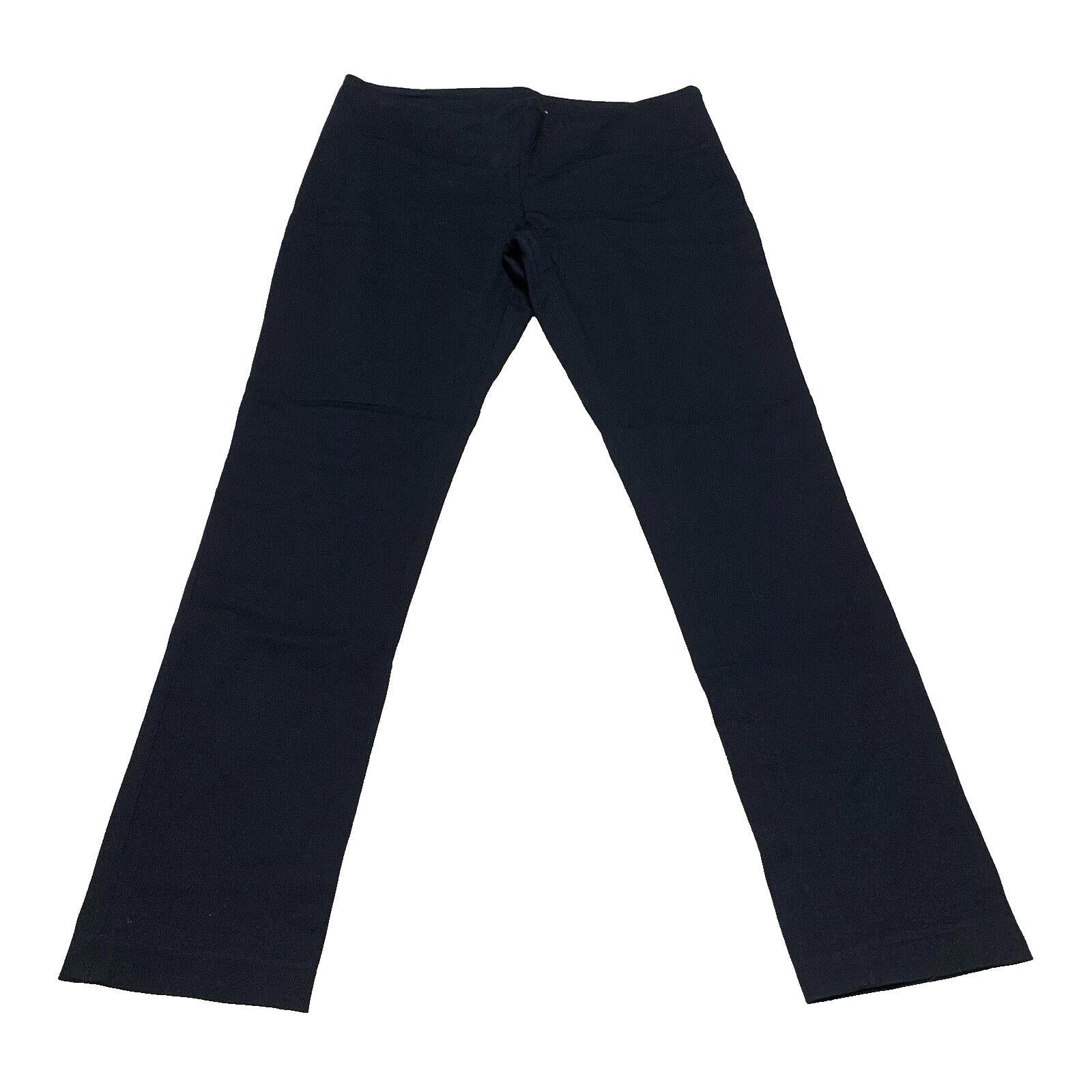 Pantalones capri para mujer Malo SPA Firenze, talla 46, azul marino