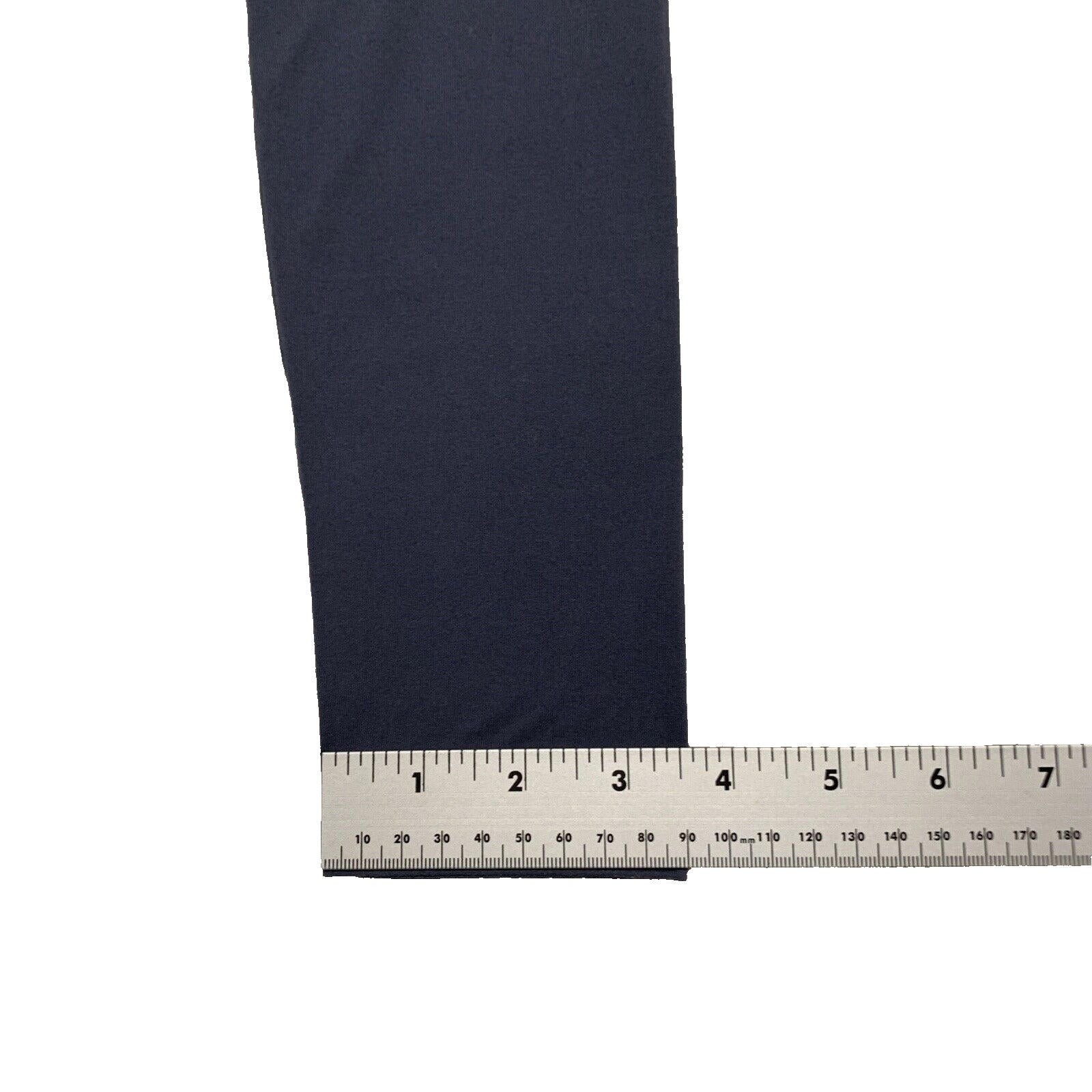 Camiseta azul de cuello redondo suave para mujer, talla pequeña, 32 grados de calor, para ponerse debajo