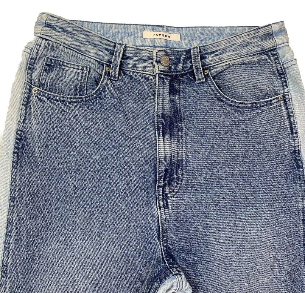 Vaqueros boyfriend PacSun de los años 90, talla 29, denim azul bicolor