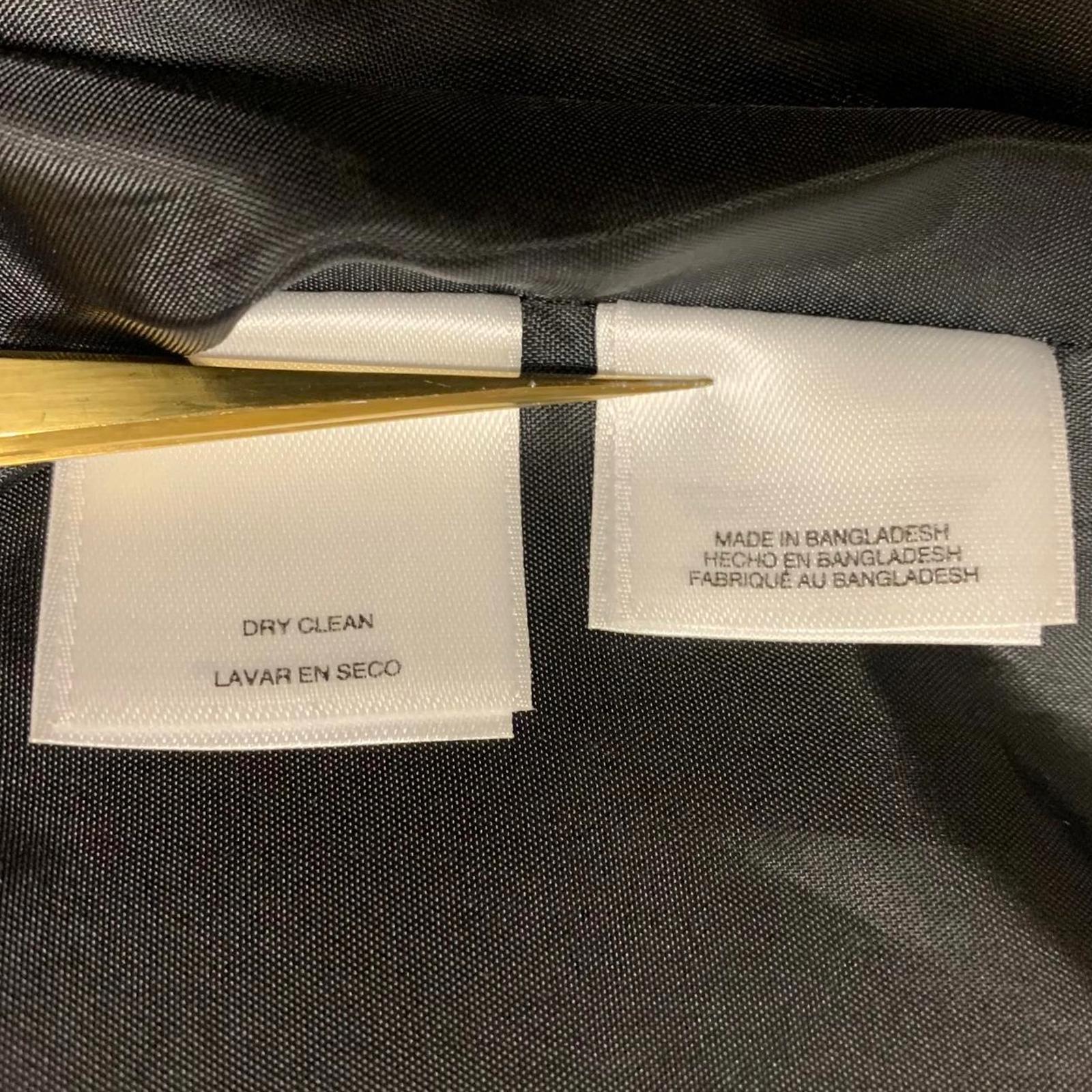 Chaqueta blazer negra abierta para mujer Kasper, talla 12, forrada, para trabajo y oficina