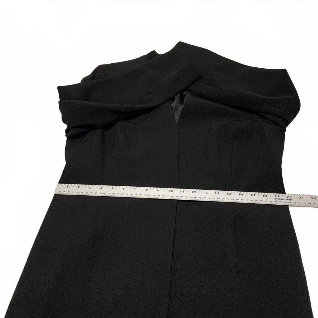 Chaqueta blazer negra abierta para mujer Kasper, talla 12, forrada, para trabajo y oficina