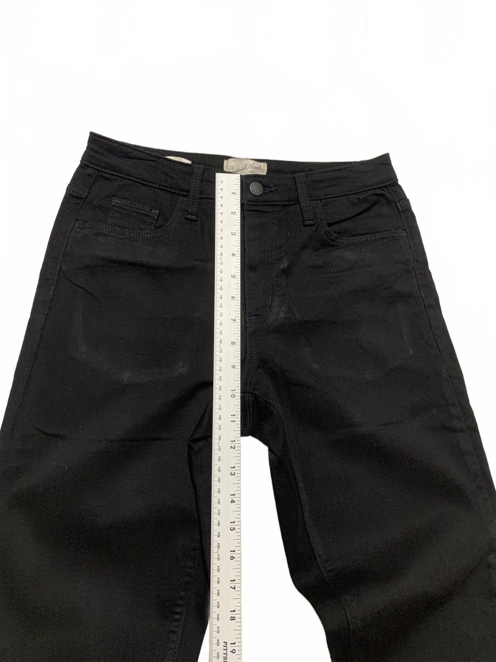 Vaqueros de mujer Universal Thread negros talla 4/27R W28x 27L (real)